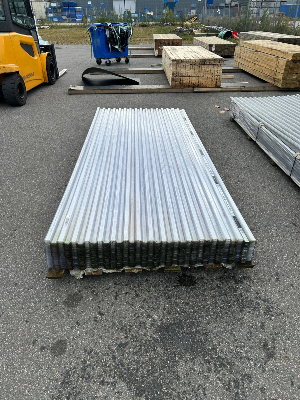 Plasttak GOP Suntuf klar- 0,8mm Trapetsprofil