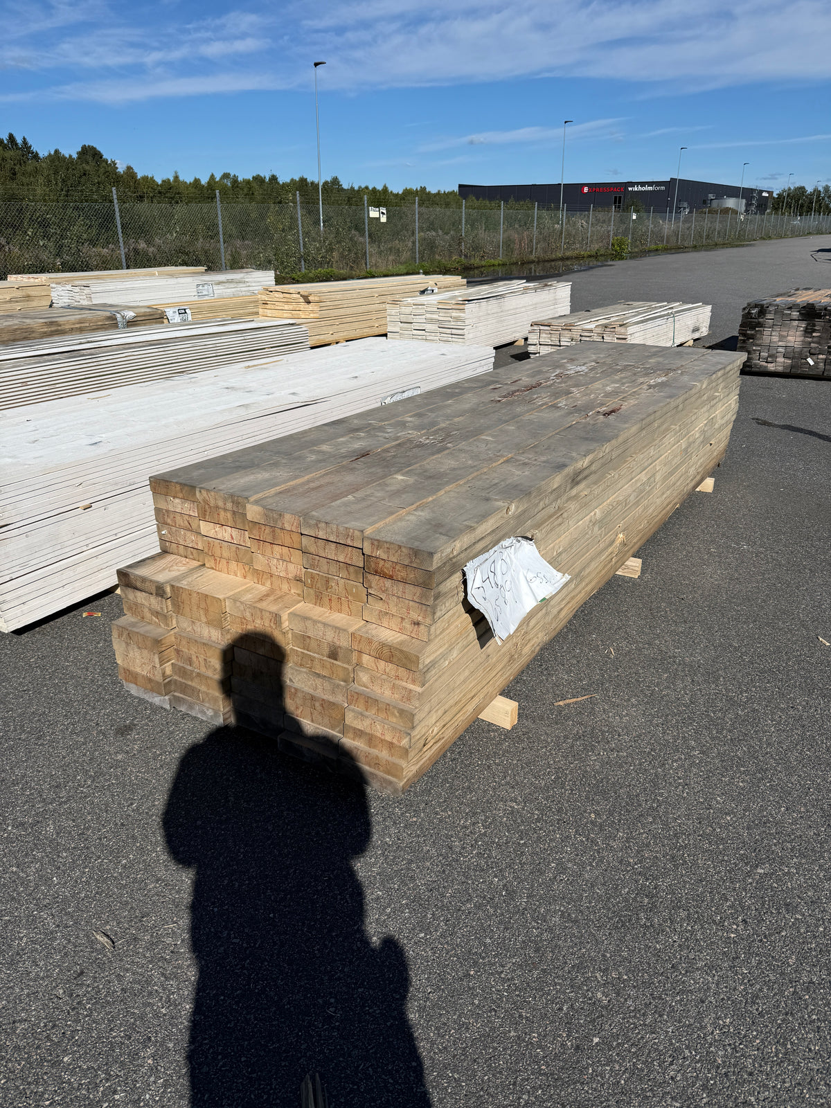 Paket Reglar 45x195mm 3,60m 65st C24 (Fuktskadat)