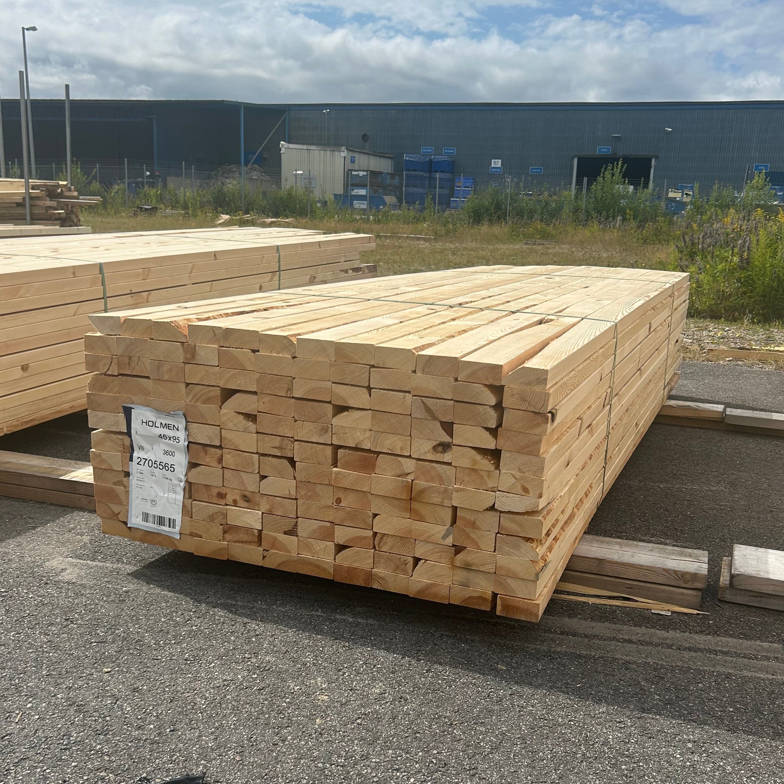 Paket Reglar 45x95mm 2,70-3,60m 144st