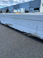 Paket Finsågade Brädor 22x95mm 3,60m 286st Vit Mellanstrukna