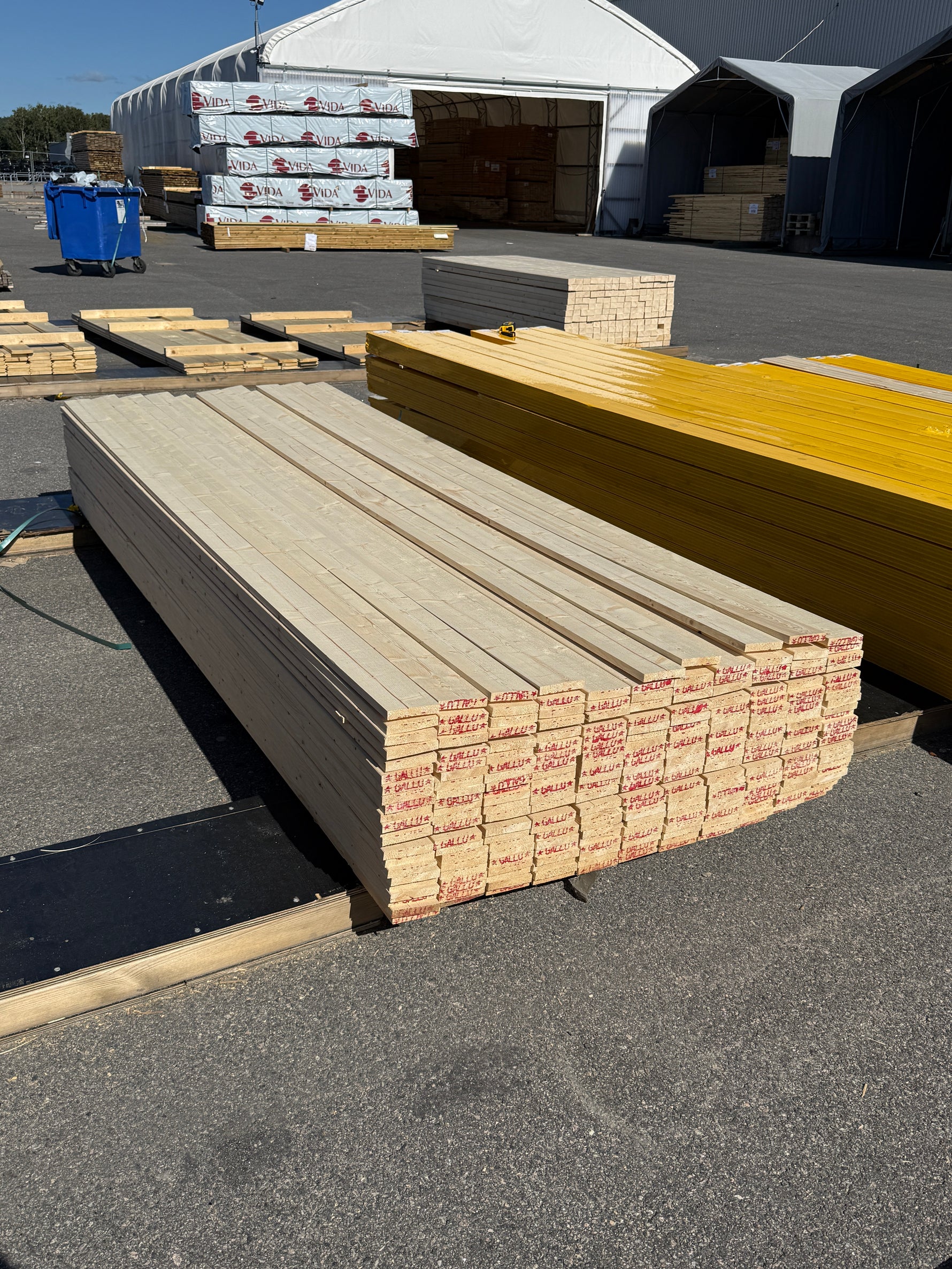 Parti Finsågade Brädor 17x95mm 3,00m 240st Gran- Obehandlad