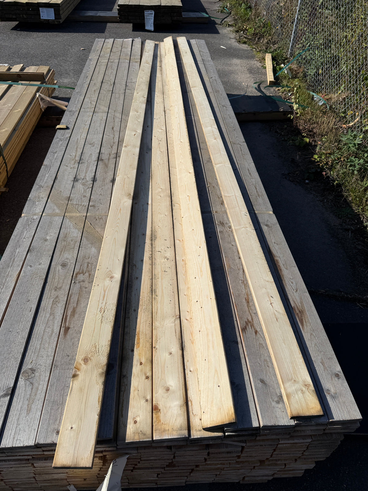 Paket Råplan 19x89mm, 228st 3,58–3,67m (Väderbitet)