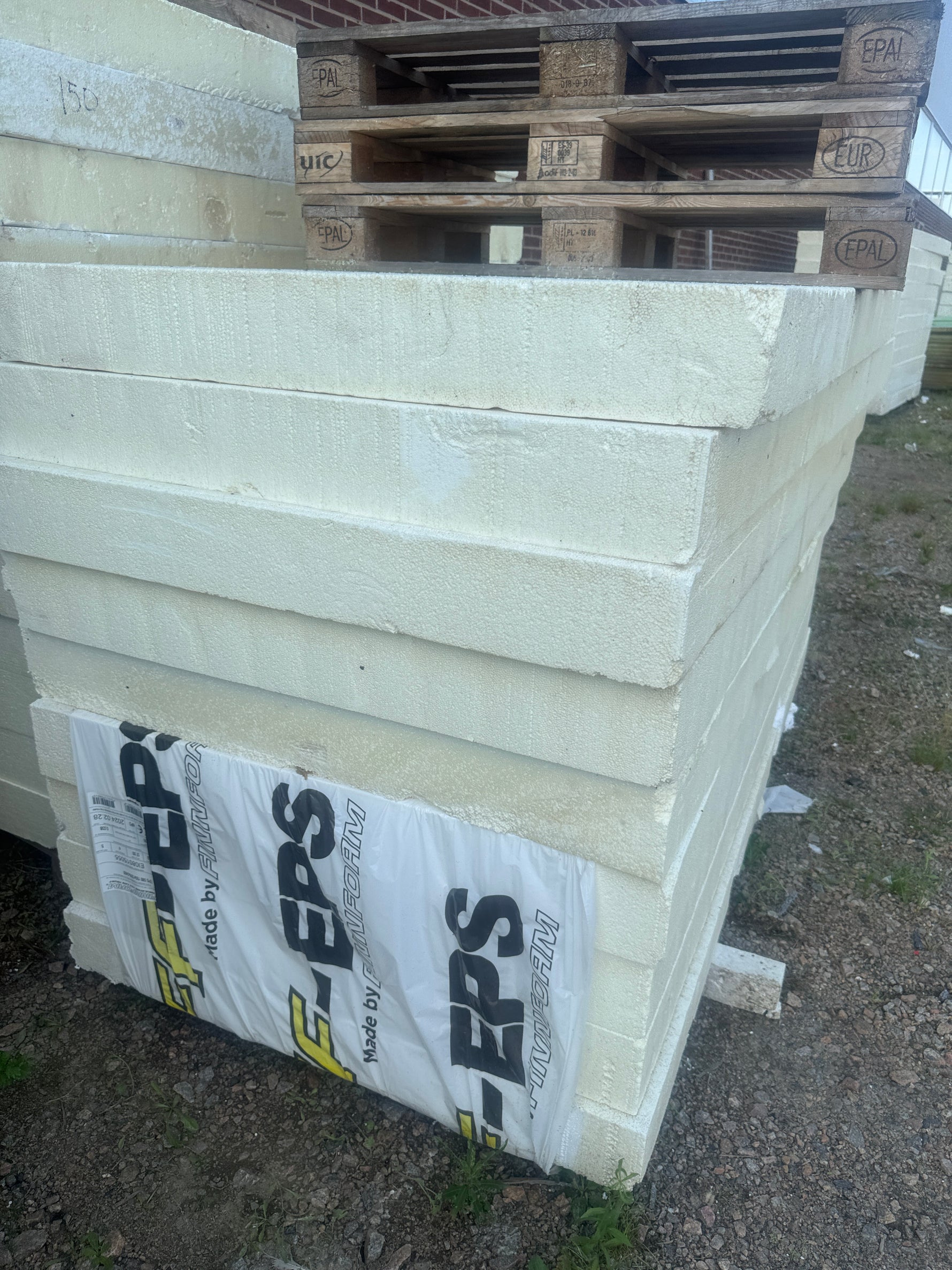2 Pallar Cellplast S80 1200x2400x150mm – 21 skivor