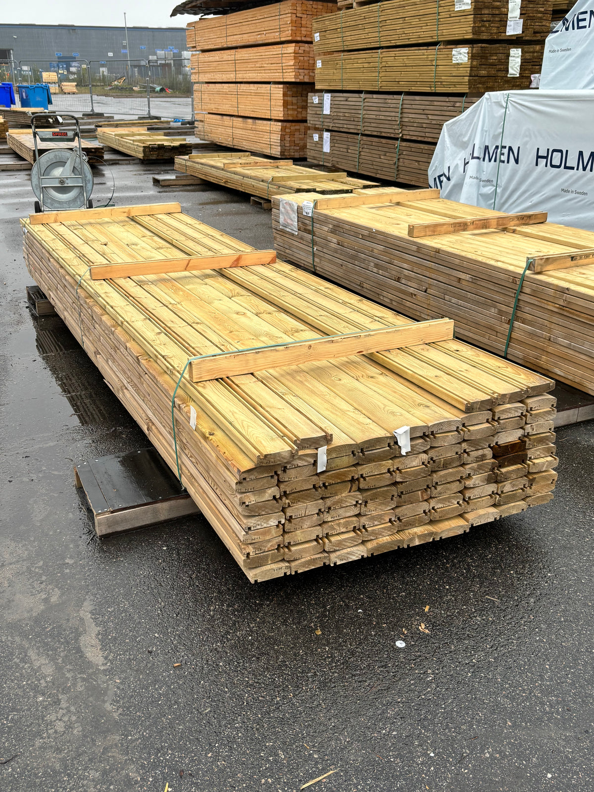 Paket Tryckimpregnerade Handledare 34x120mm 4.20m 86st