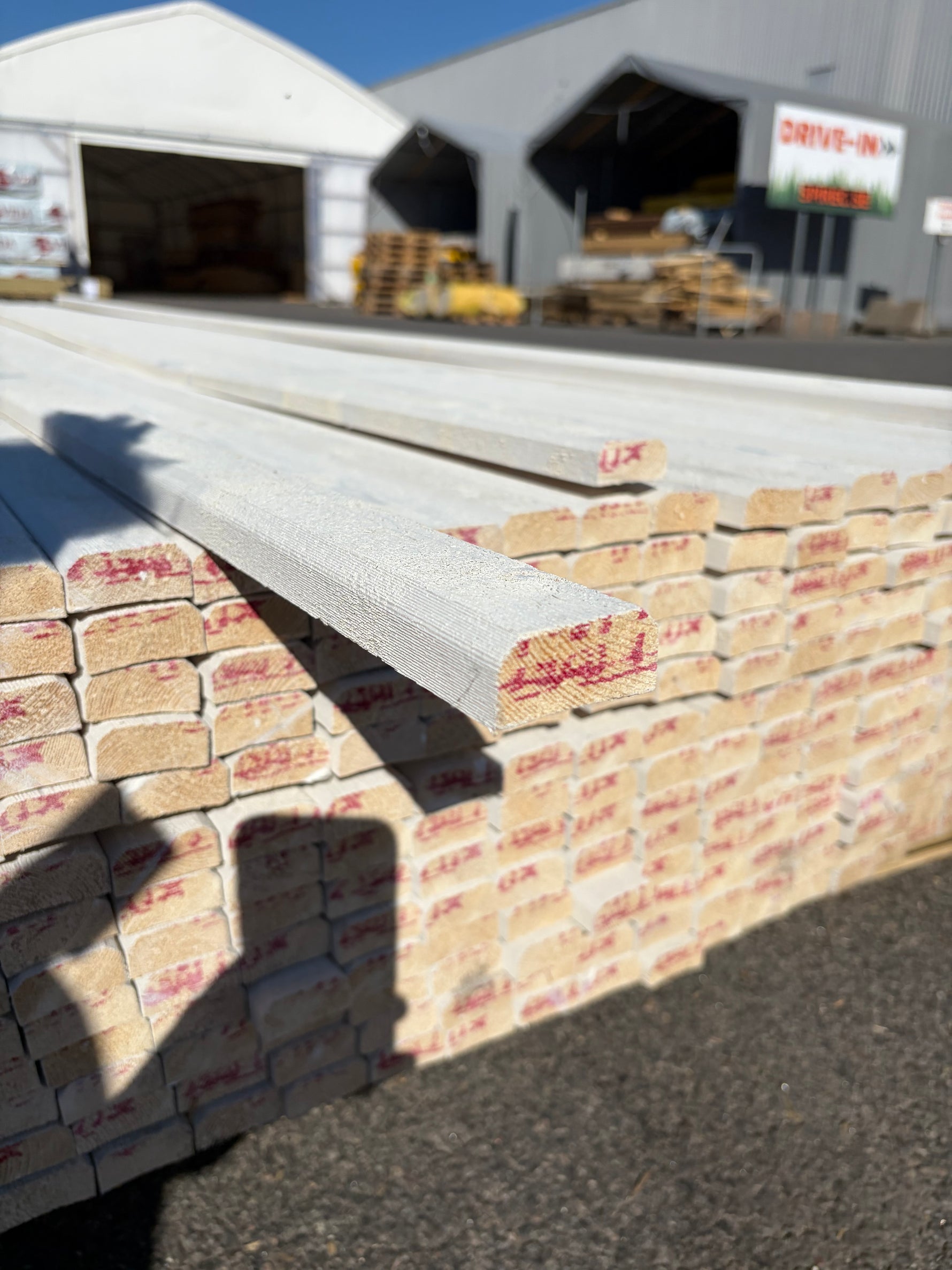 Paket Lockläkt 22x45mm,286st 3.6m- Grundmålad