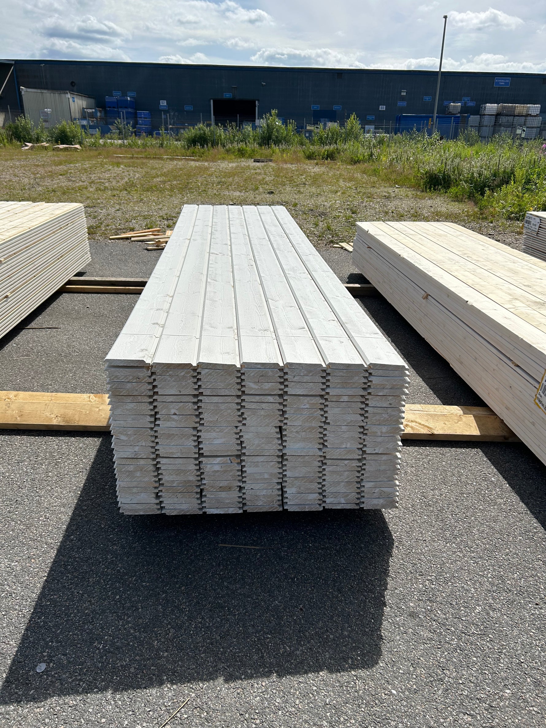 Paket Dubbelfas Halvspont 22x145mm 4,20m 175st Mellanstruken