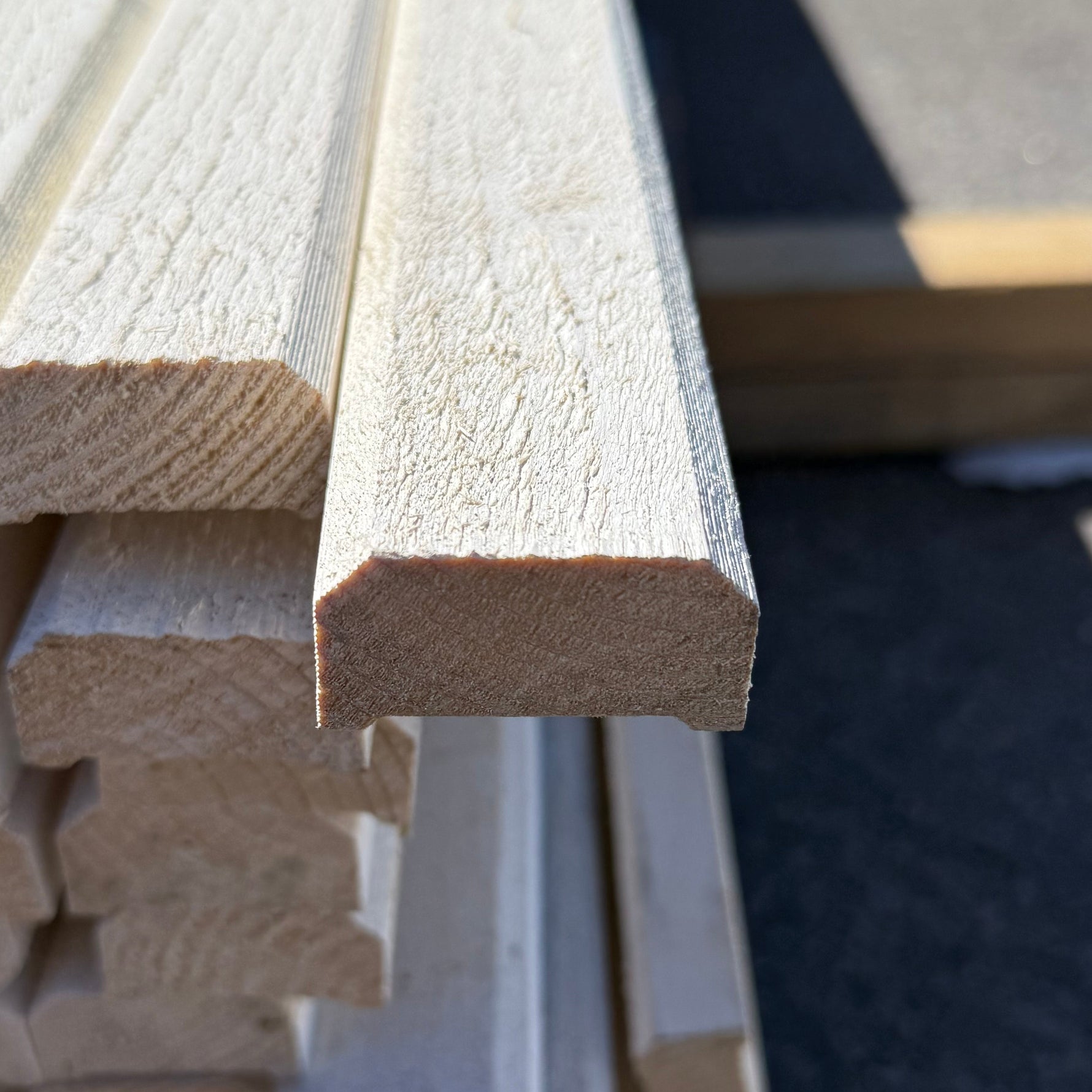 Paket Lockläkt 22x45mm, 489st 4.2m- Grundmålad