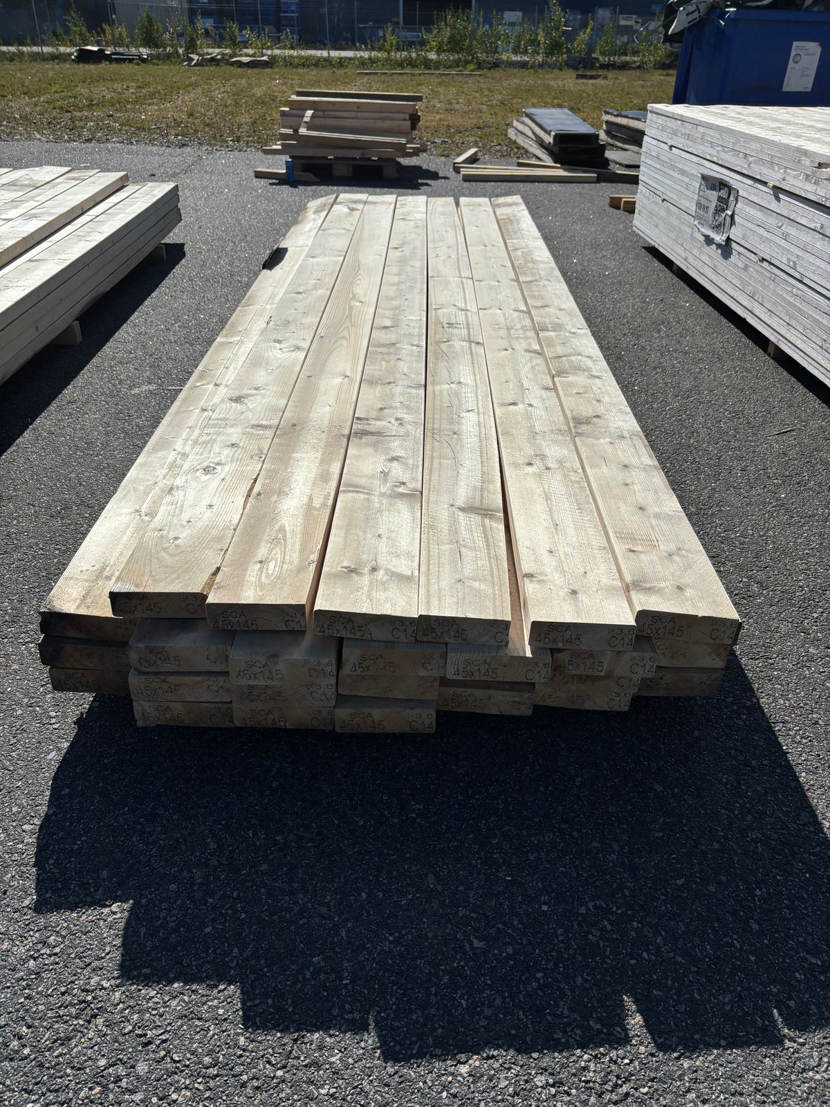 Paket Reglar 45x145mm 3,60m 27st Gran- C14