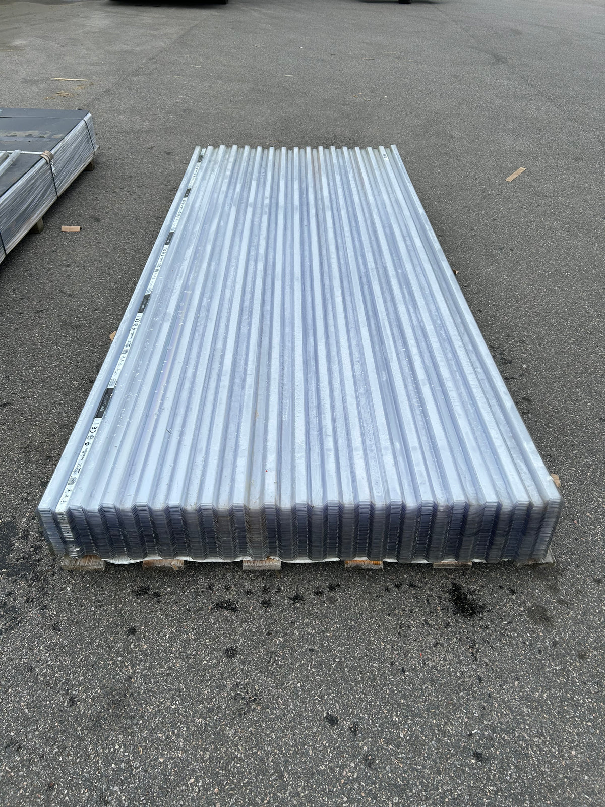 Plasttak GOP Suntuf klar- 0,8mm Trapetsprofil