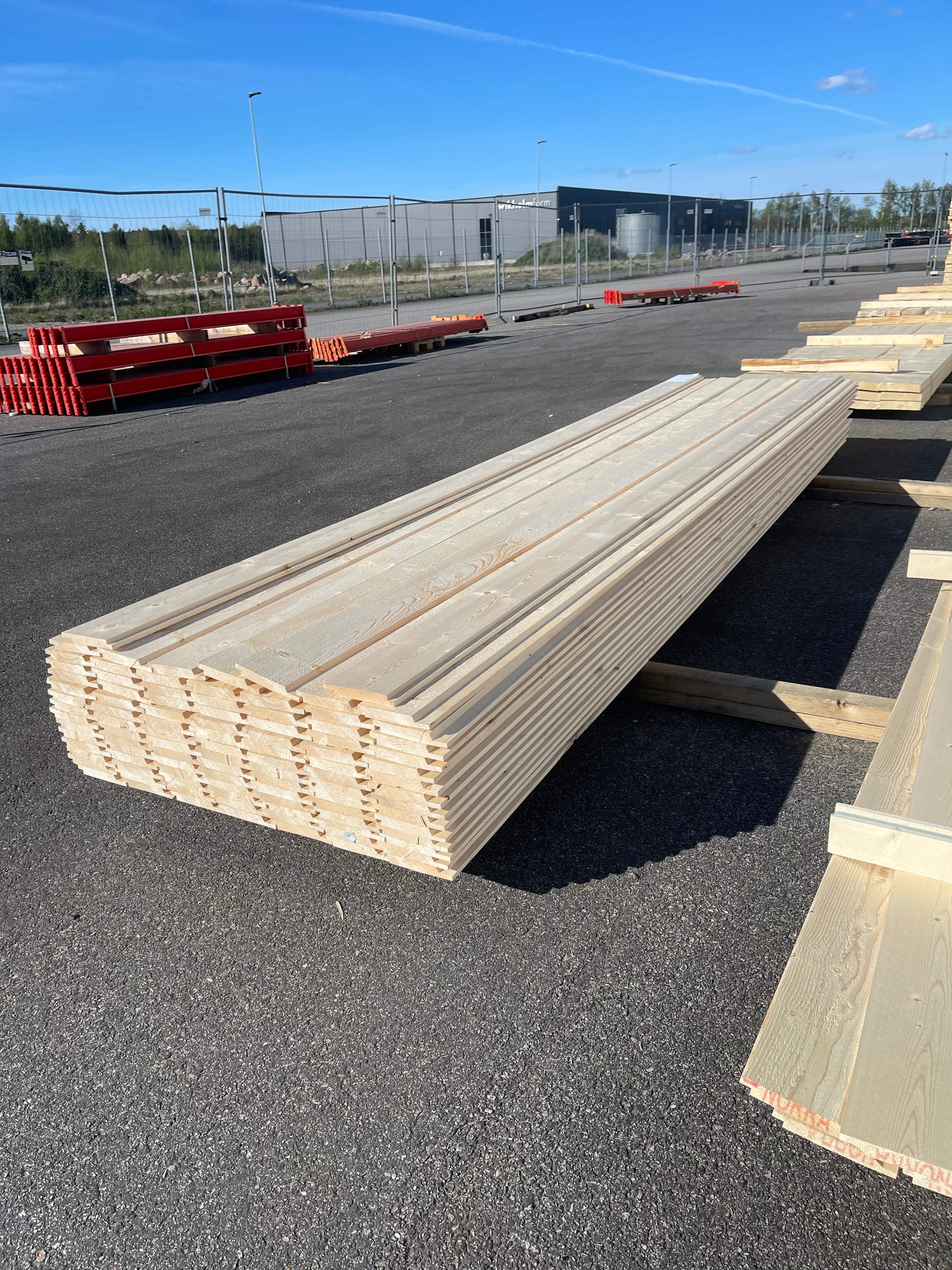 Paket Ytterpanel 22x145 mm – 4,20 m – 100 st