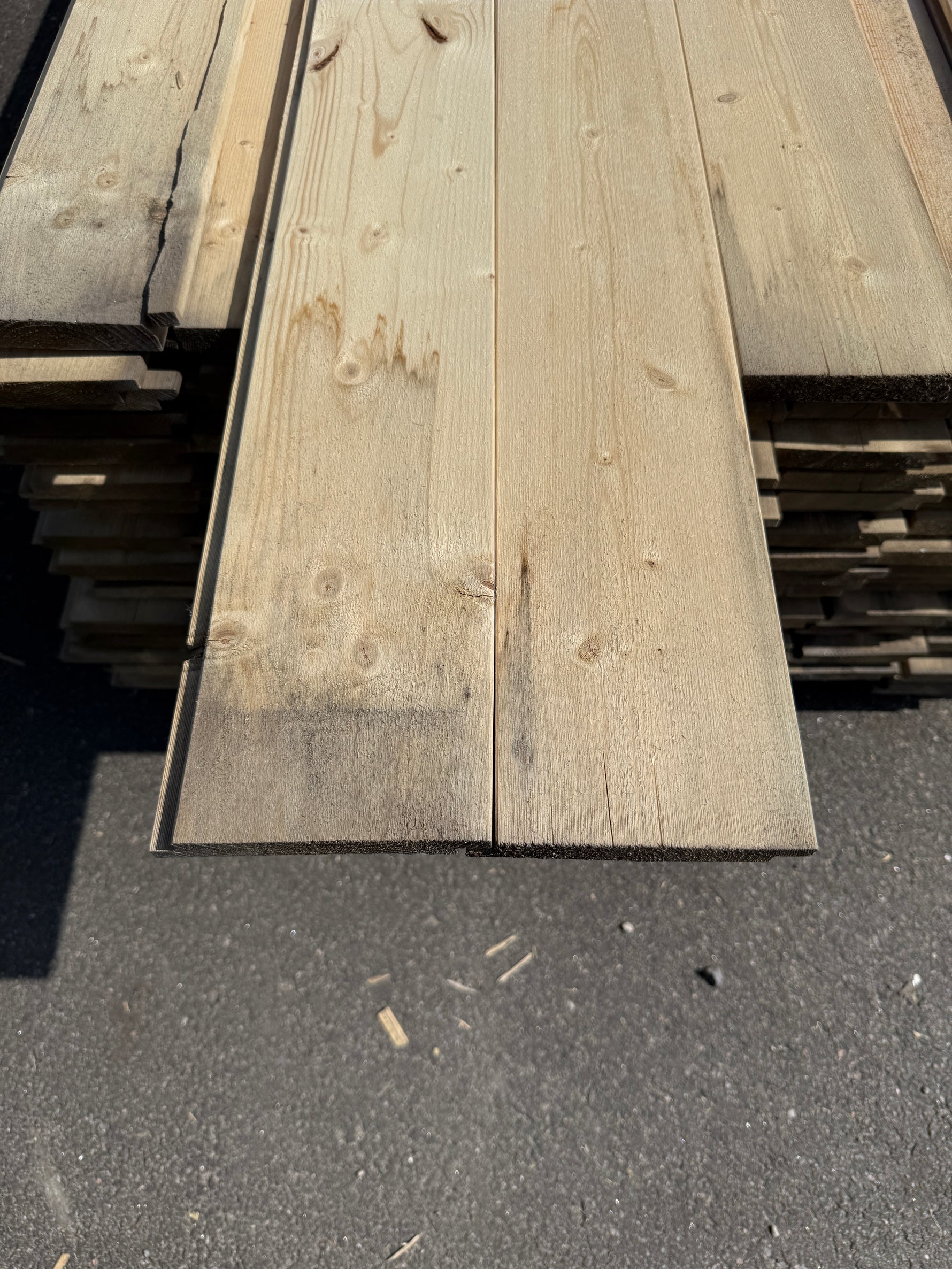 Paket Ytterpanel 22x145mm 4.20m  151st obehandlad