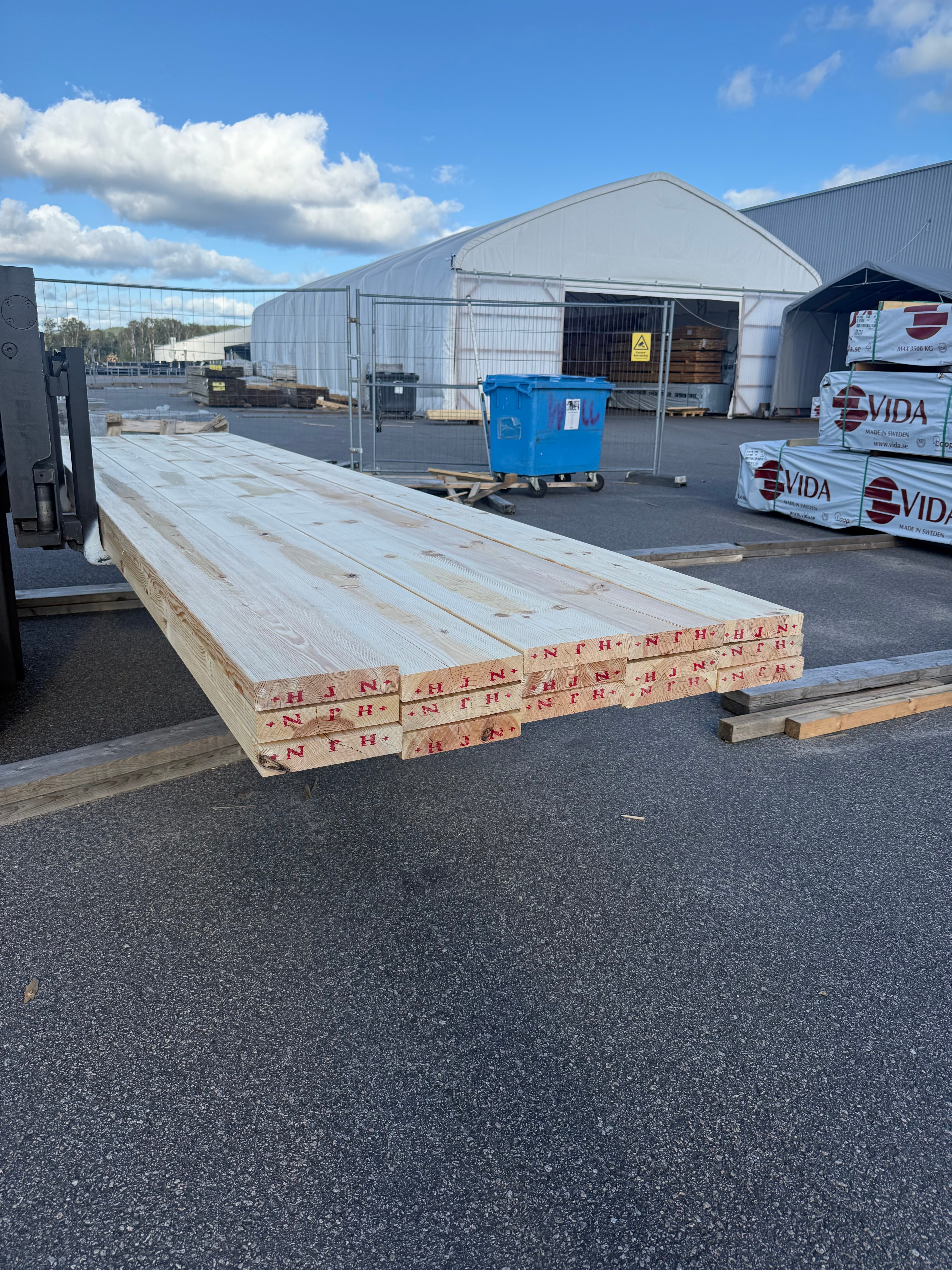 Paket Reglar 45x220 – 15 st (4,80 m, furu)