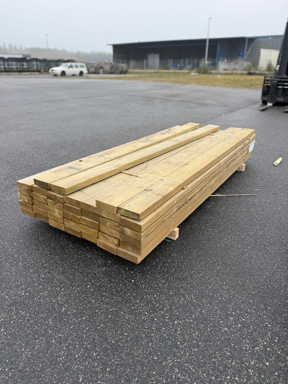 Paket Tryckimpregnerade Reglar 45x145mm 2,40m 39st C16 NTR-AB