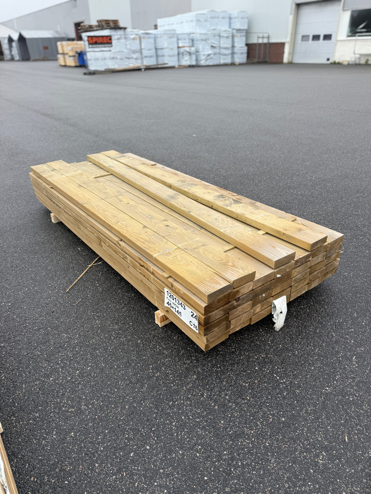 Paket Tryckimpregnerade Reglar 45x145mm 2,40m 39st C16 NTR-AB