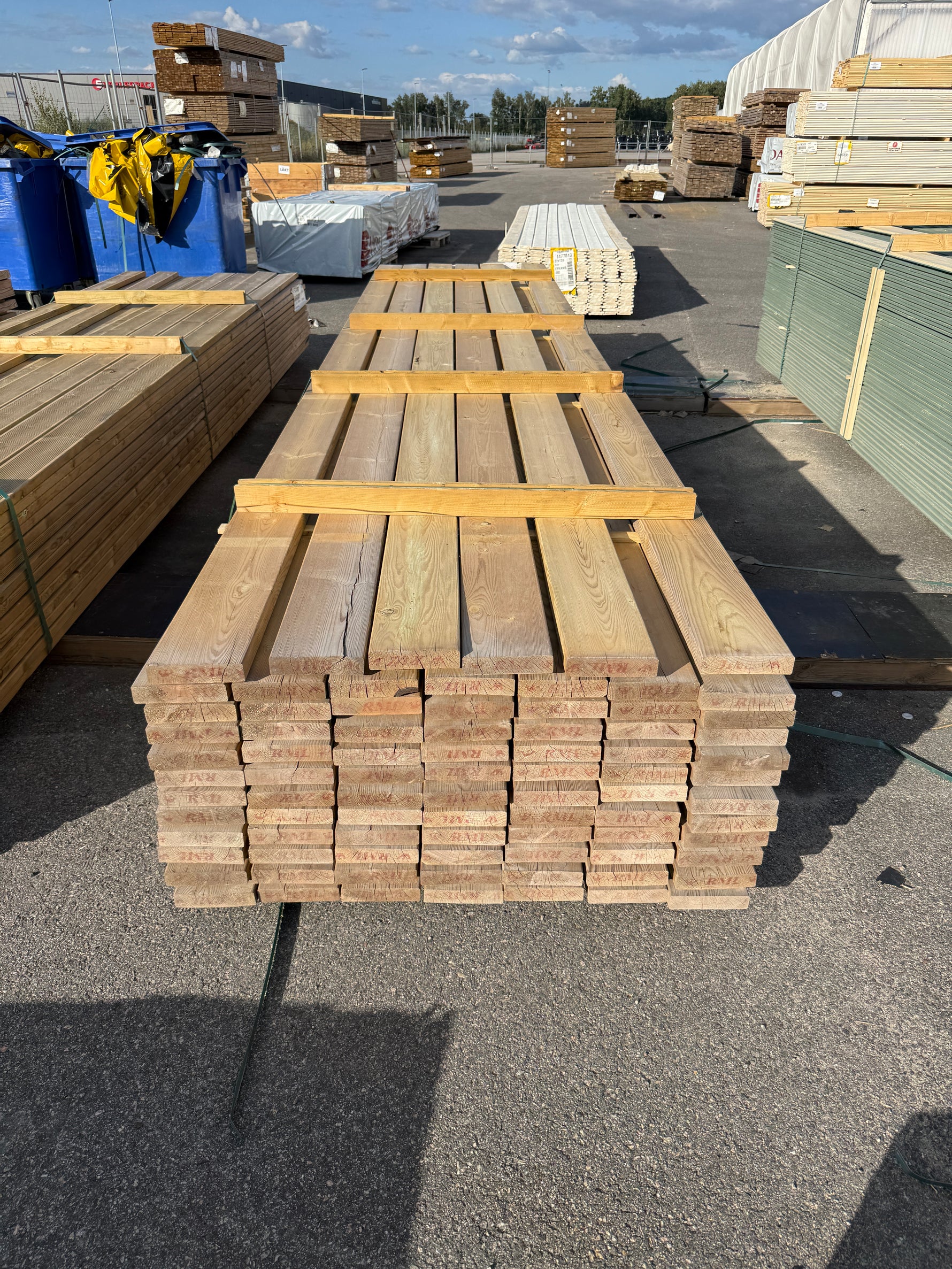 Paket Tryckimpregnerad Trall 34x145mm 4.80m- 83st NTR AB