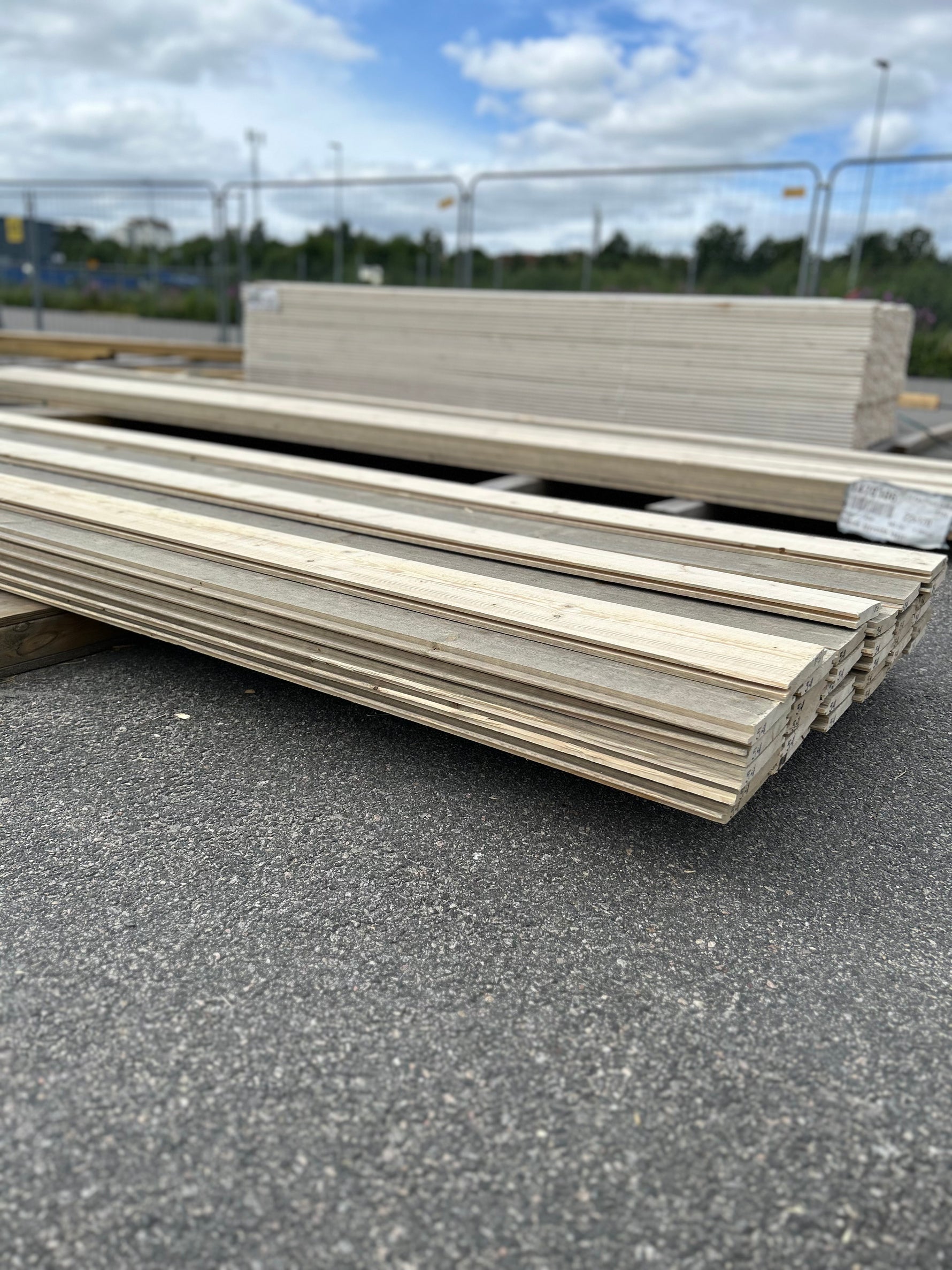 Paket Spårpanel 22x170mm 5,40m 33st Lasyr
