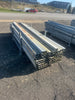 Staketstolpar 50x50mm rostiga 93st