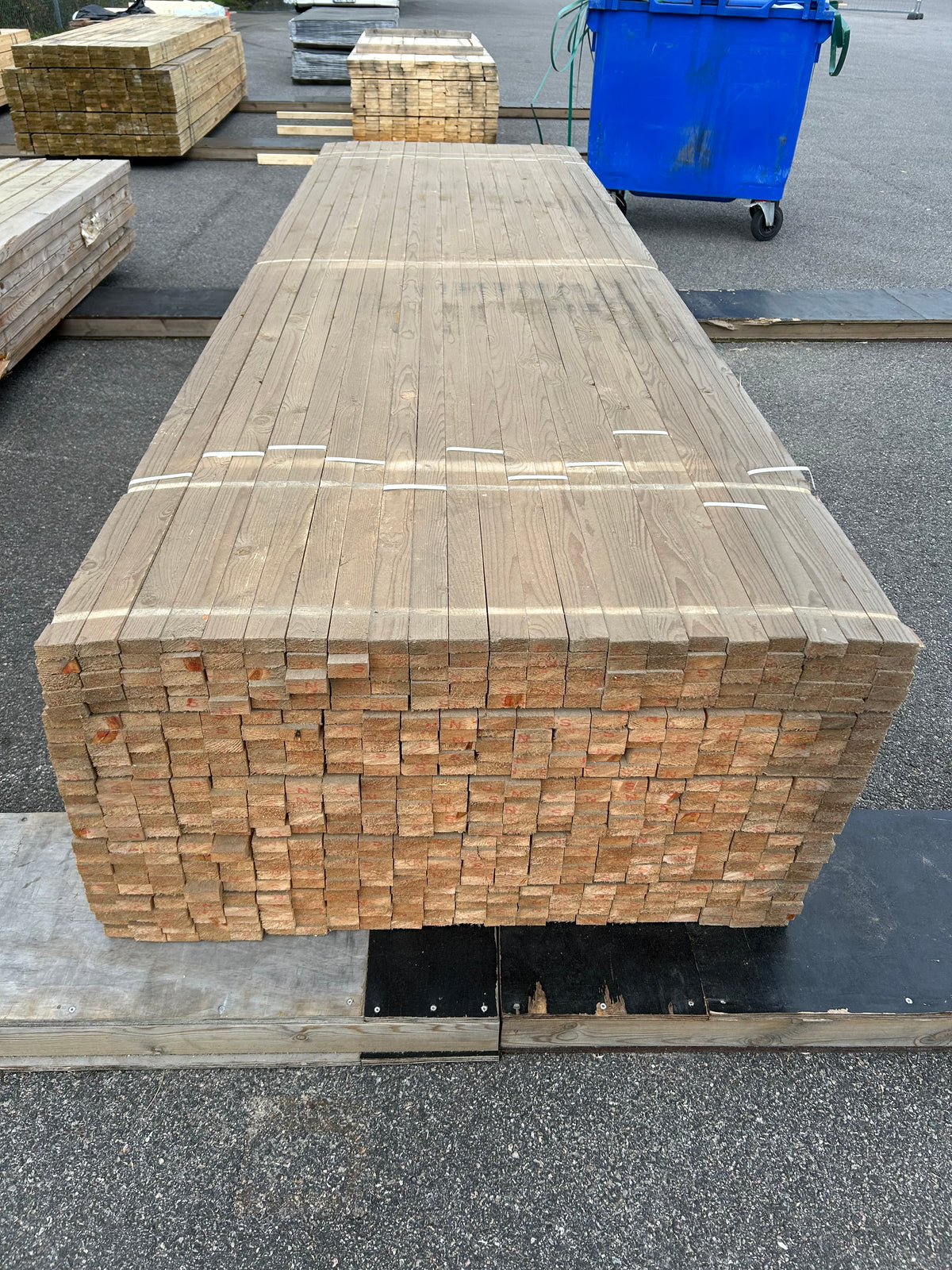 Paket Obehandlad Läkt 21x48mm 3,60m 550st