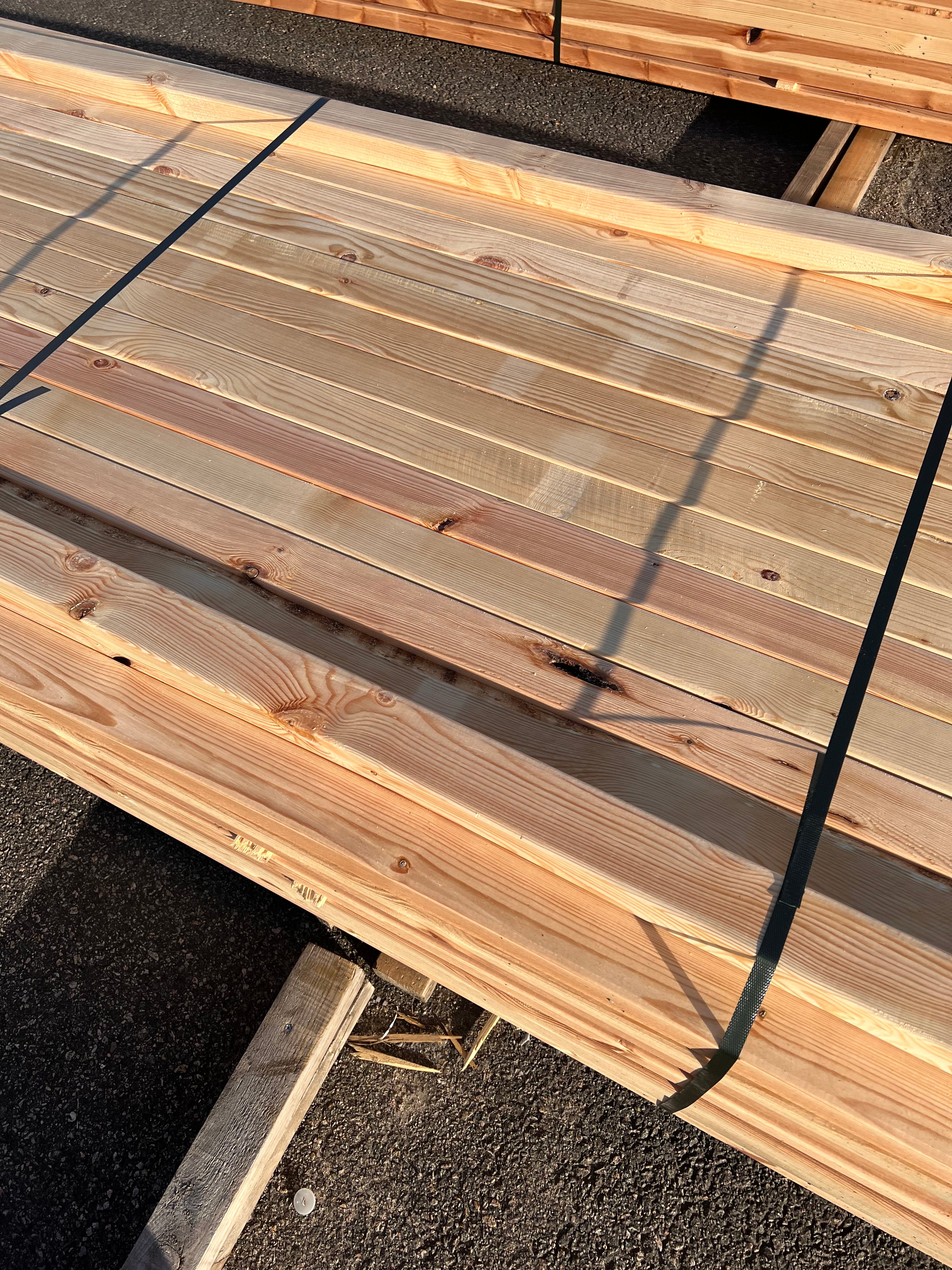 Paket Reglar 45x70mm – 123 st (5,40 m, Furu)