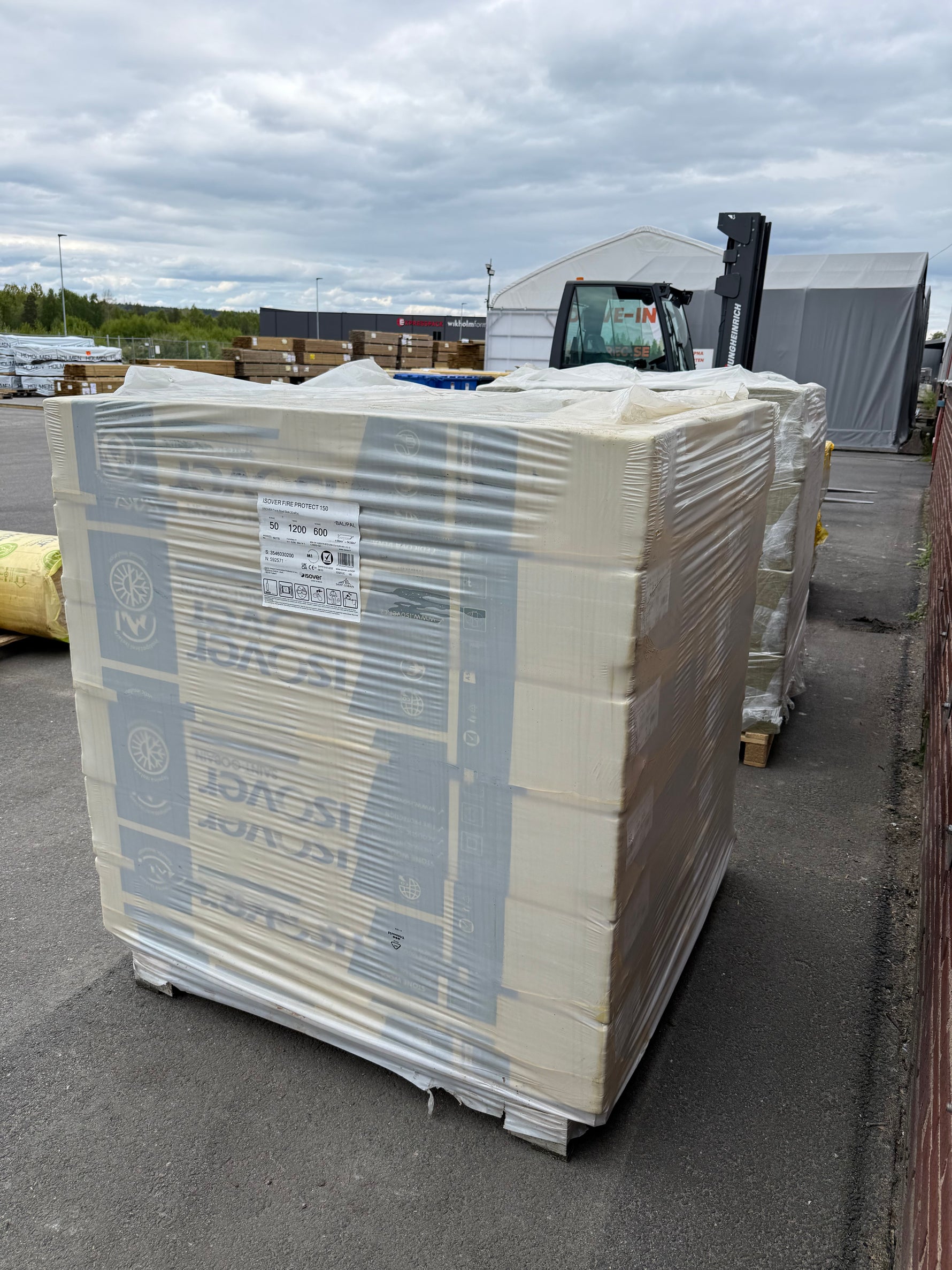 Parti Isover Fire Protect 150 (50mm 34,56kvm)