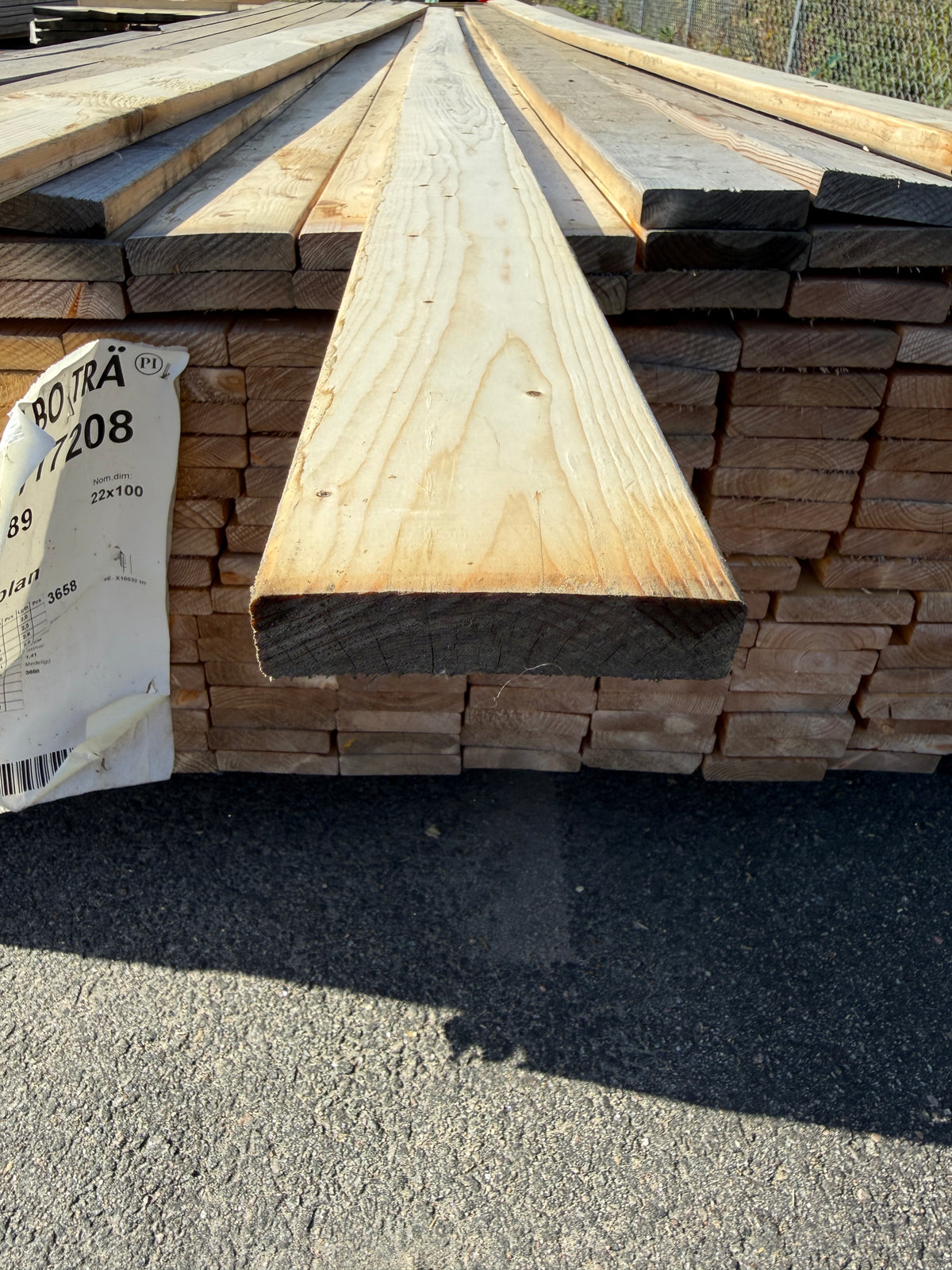 Paket Råplan 19x89mm, 228st 3,58–3,67m (Väderbitet)