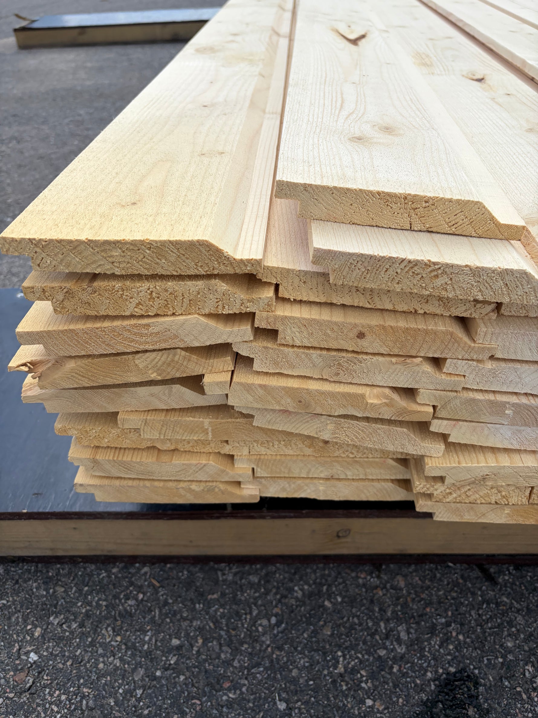 Paket Enkelfas Fals Ändspont 22x145mm, 65st 3,60m (Andra sortering)