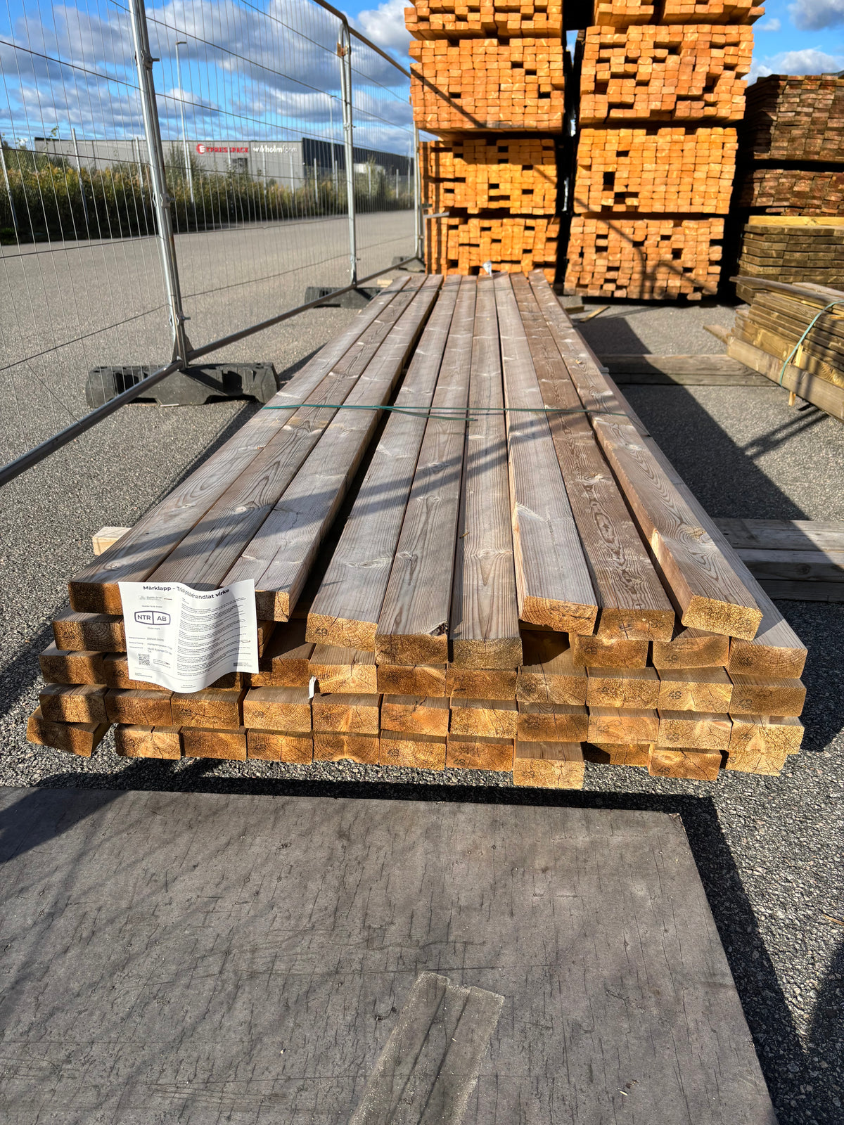 Paket Tryckimpregnerade Reglar 45x95mm 4,80m NTR-AB C24 46st