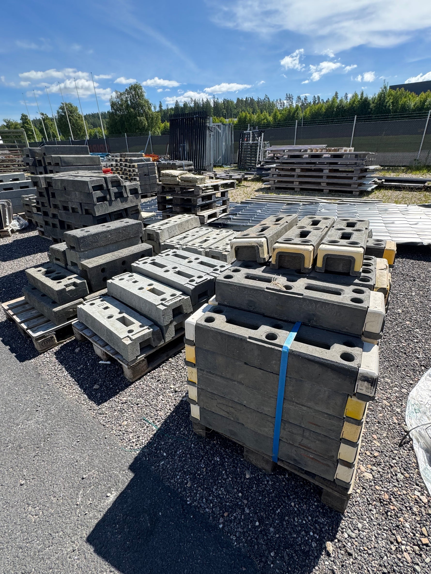 Parti Byggstängsel– 124 sektioner och 315 fötter