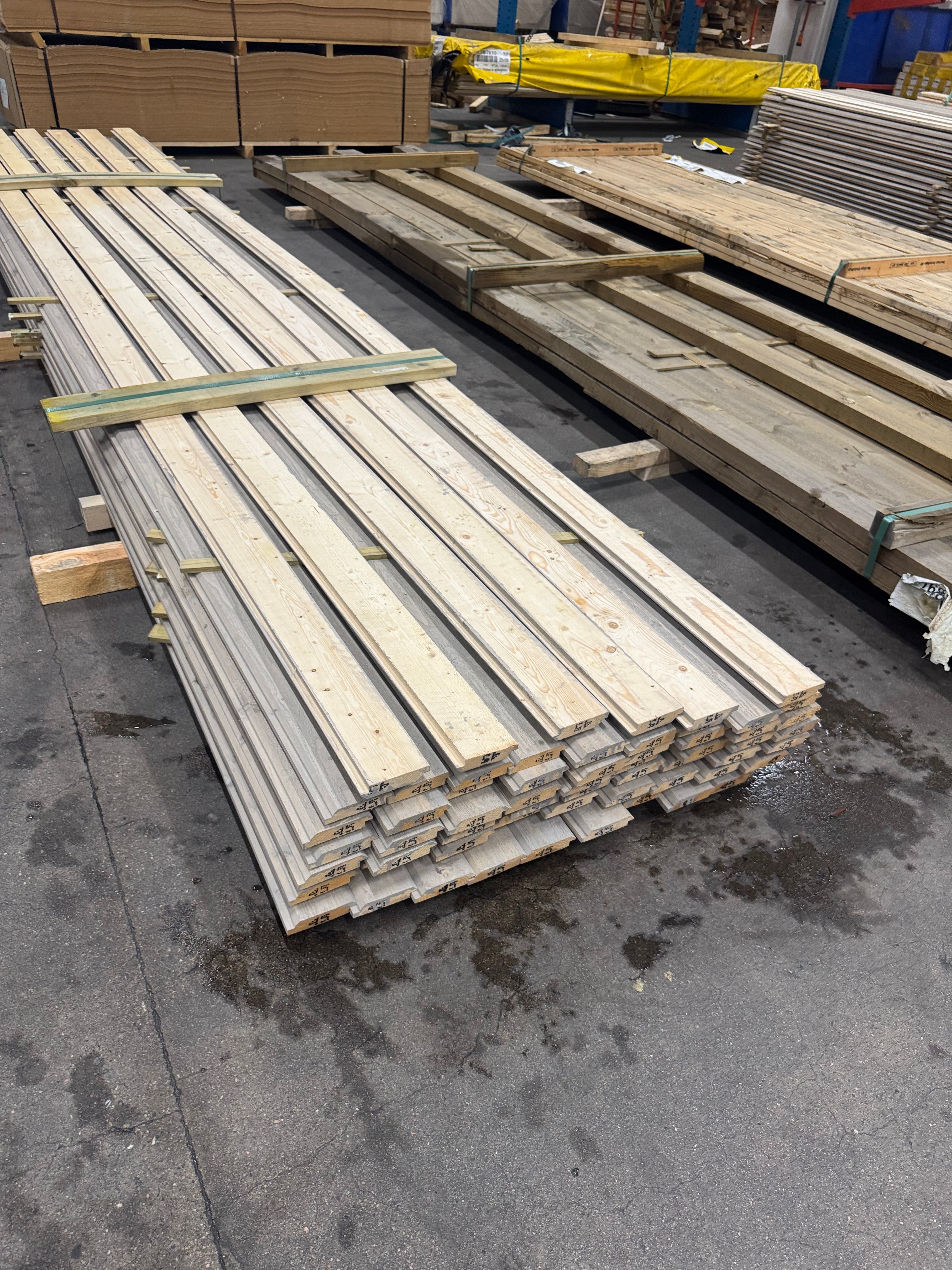 Paket Ytterpanel Dubbelfas 22x95mm – 60 st (4,50 m)