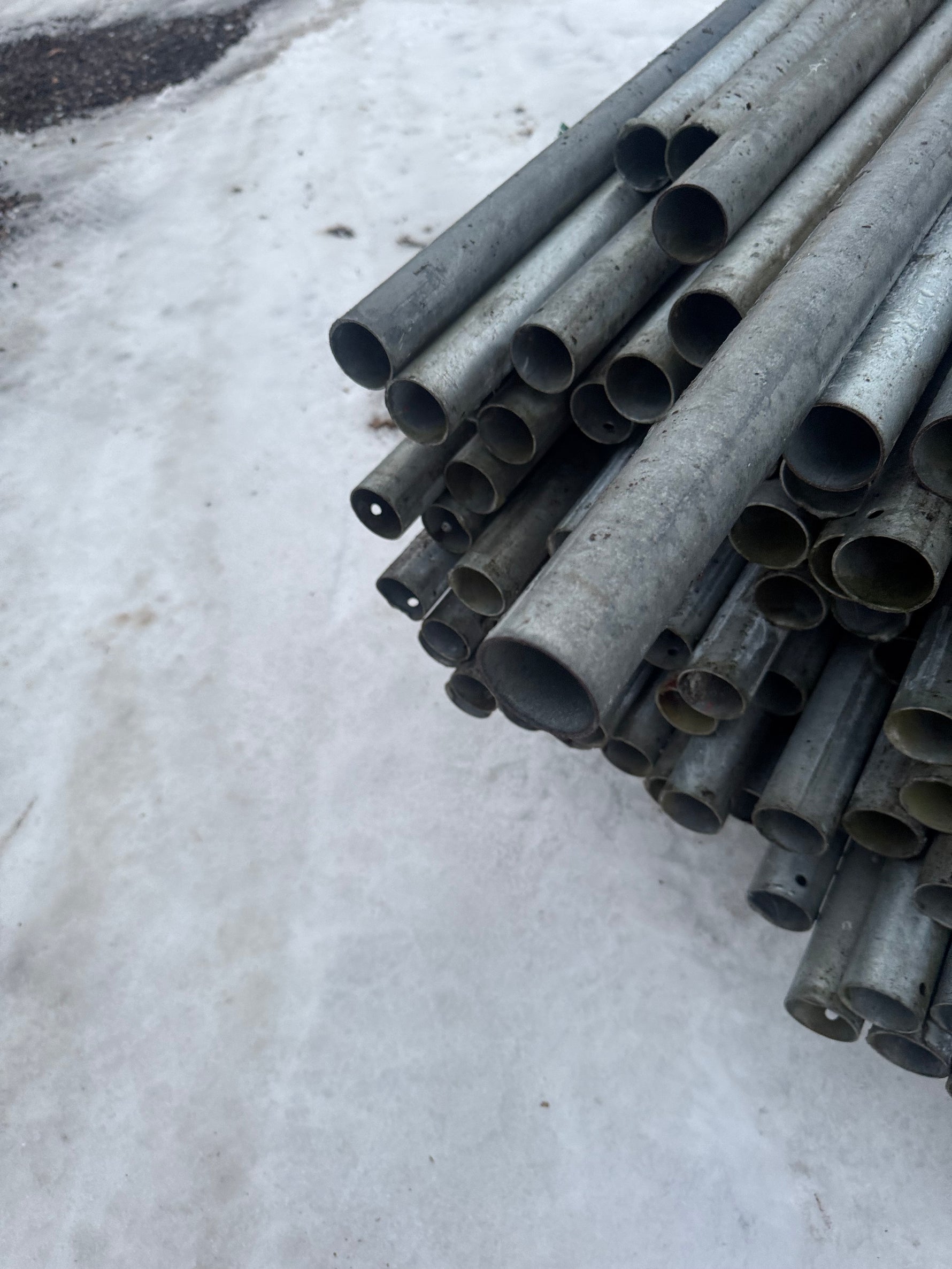 Stålrör Ø45 mm – 2,5 m – Galvaniserat - Spirec