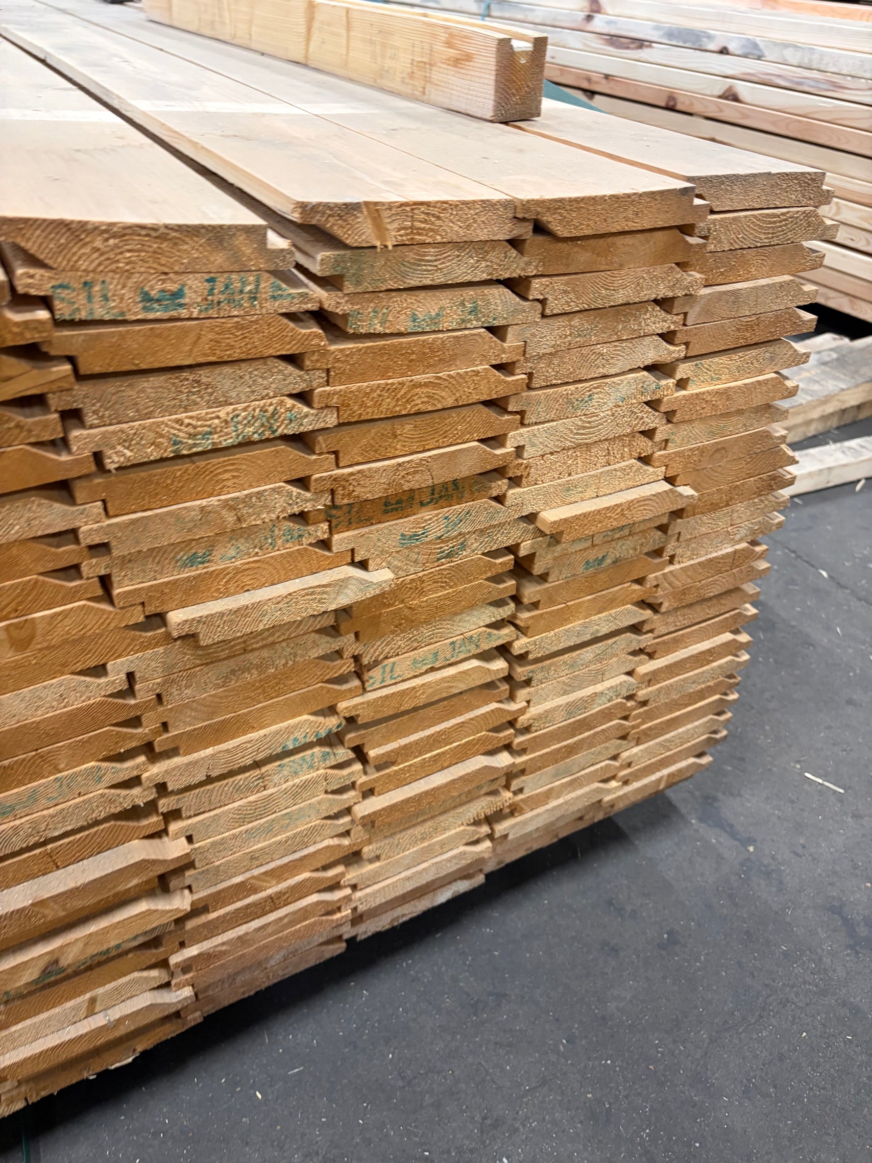 Paket Enkelfas halvspont 22x145mm, 4,2 m – 175 st (Obehandlad)