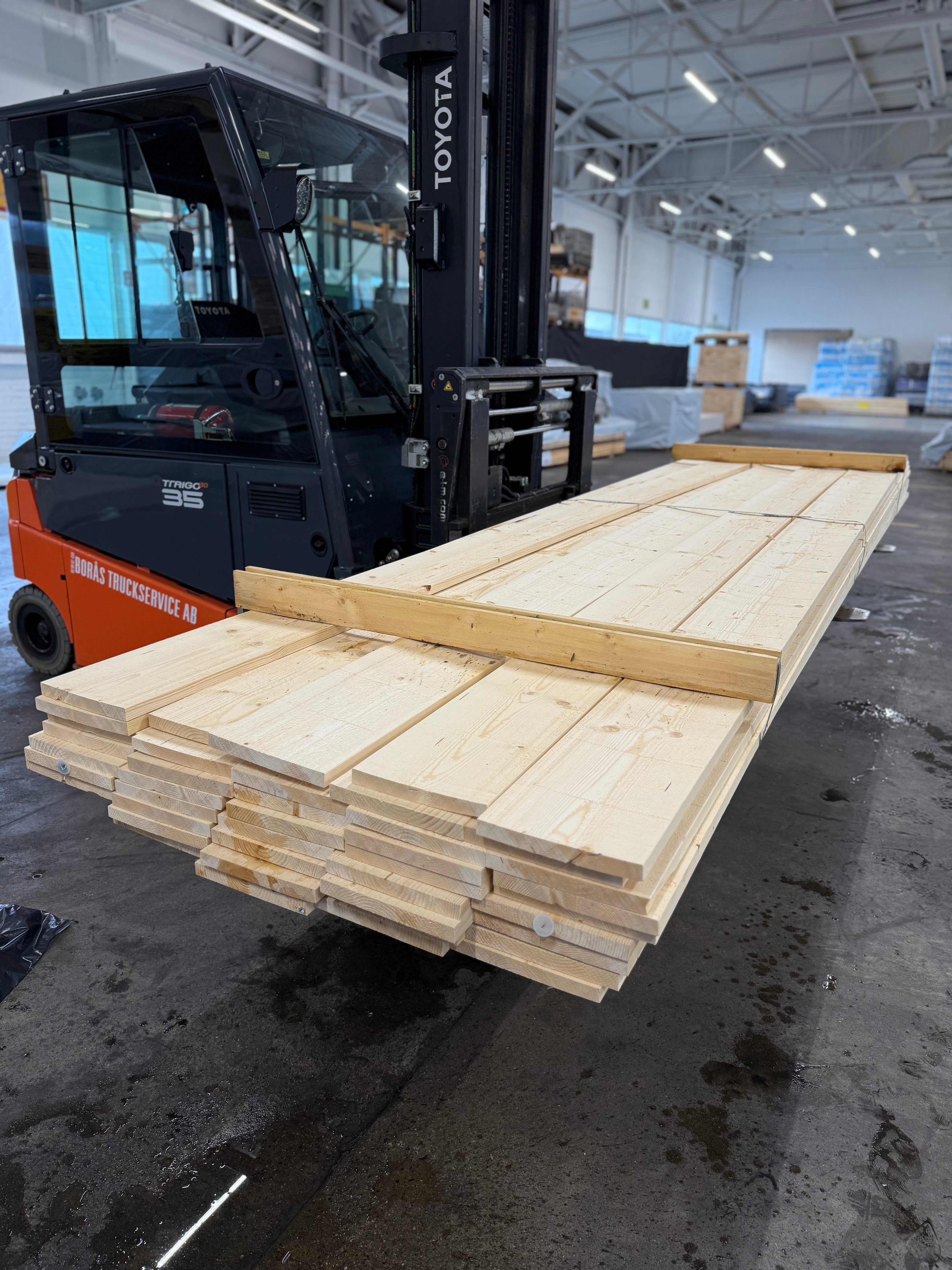 Paket Finsågad Panel 22x195mm 43st 4.20m Revor