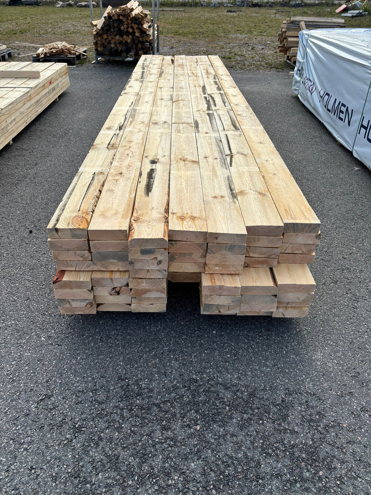 Paket Ohyvlade Reglar 47x150mm (4,50–4,80m) 56st