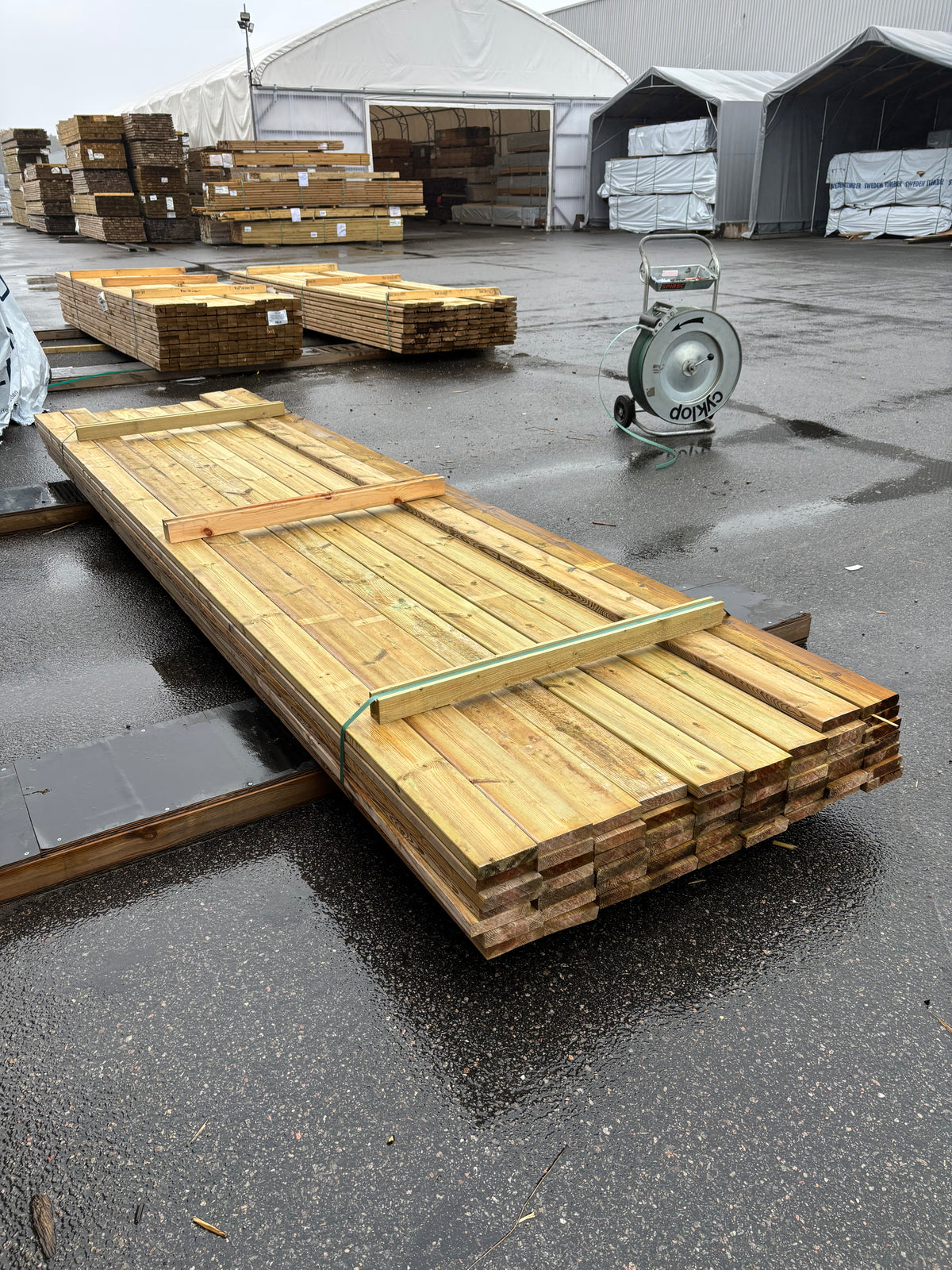 Paket Tryckimpregnerad Trall 28x120mm 4,20m 58st