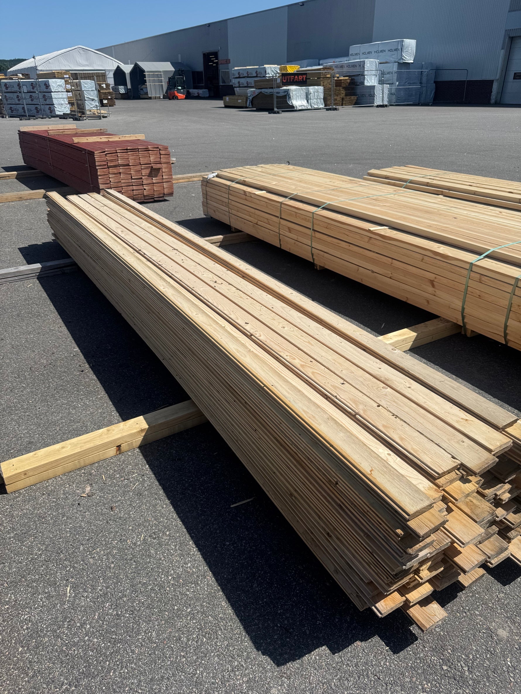 Paket Råspont 20x95 mm, 145 st 4,80 m