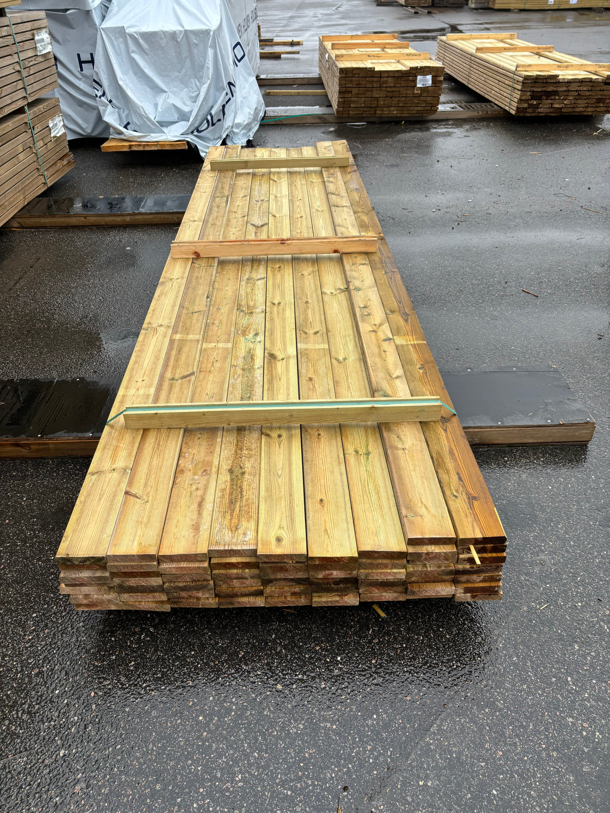 Paket Tryckimpregnerad Trall 28x120mm 4,20m 58st
