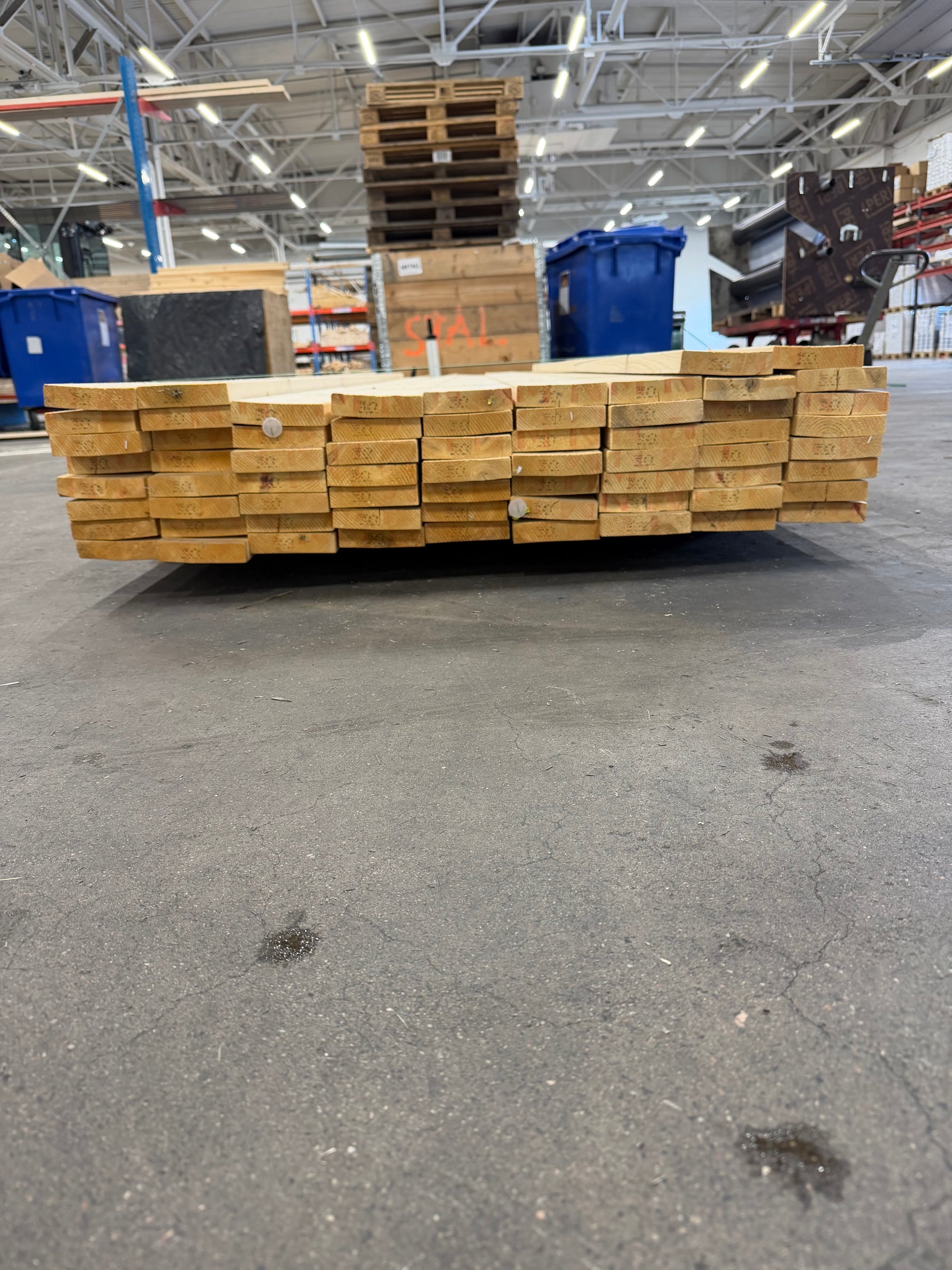 Paket Finsågade Brädor 28x120mm, 3.0m, 67 st