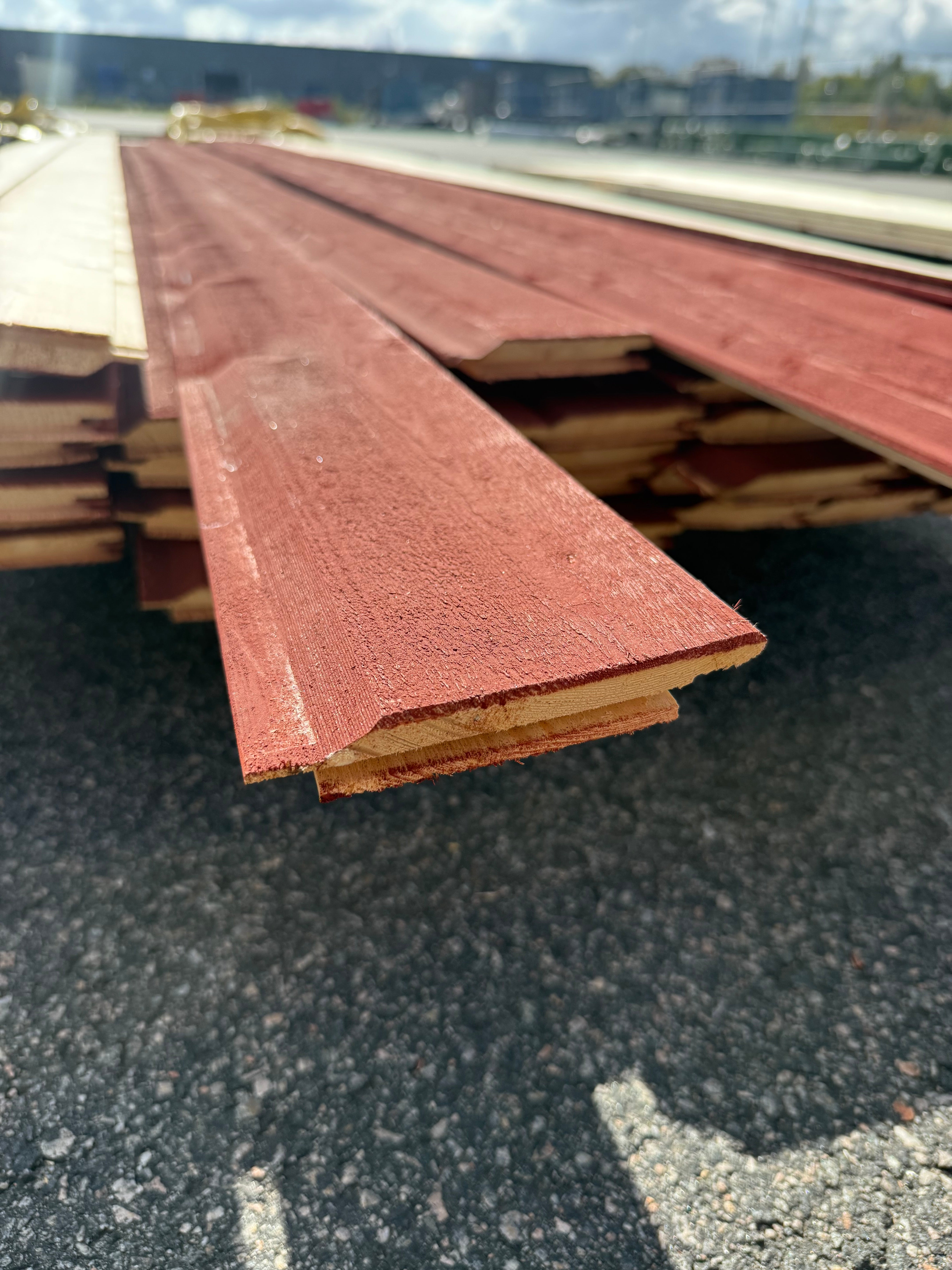 Paket Enkelfas ändspont 22x120 – Gran (49 st, 4,8 m, slamfärg)