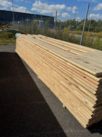 Paket Hyvlad Panel med Spont 34x145 – 165st – 4.20 m – ANDRASORTERING