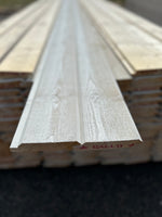 Paket Ytterpanel Dubbelfas Halvspont 22x120mm Grundmålad 161st 4.50m Grundmålad