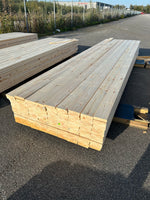 Paket Obehandlad Rillad Furu Trall 28×120 mm (4,50 m) 135 st