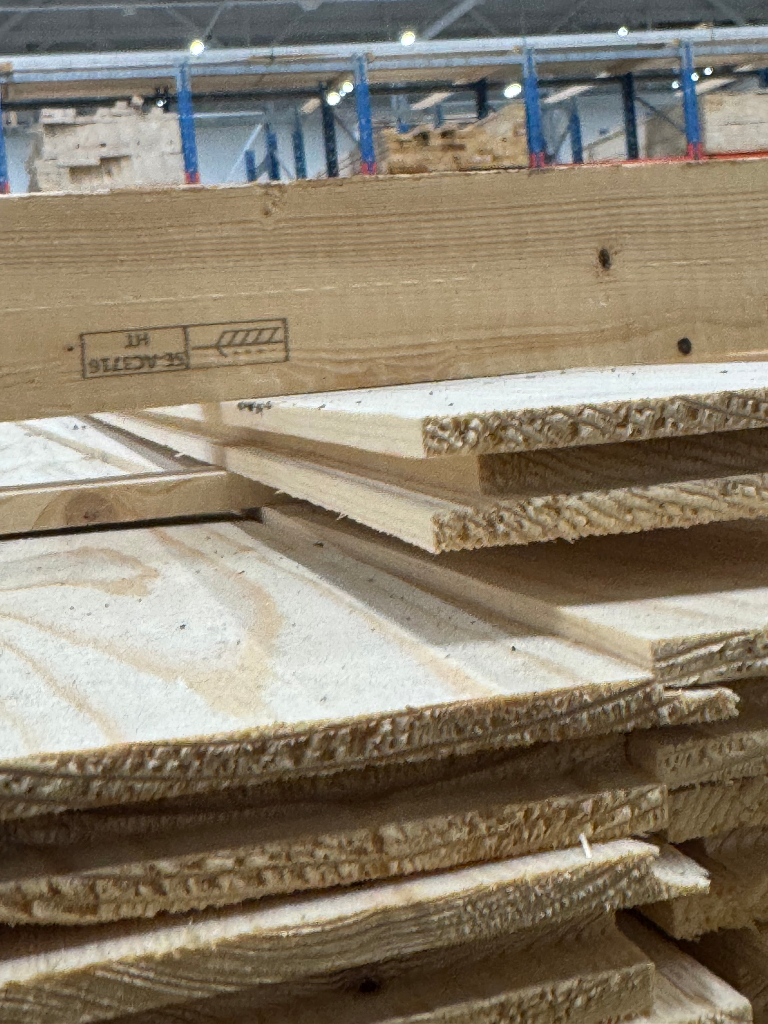 Paket Råspont 20x120mm – 220 st  3,90 m Felhyvlad