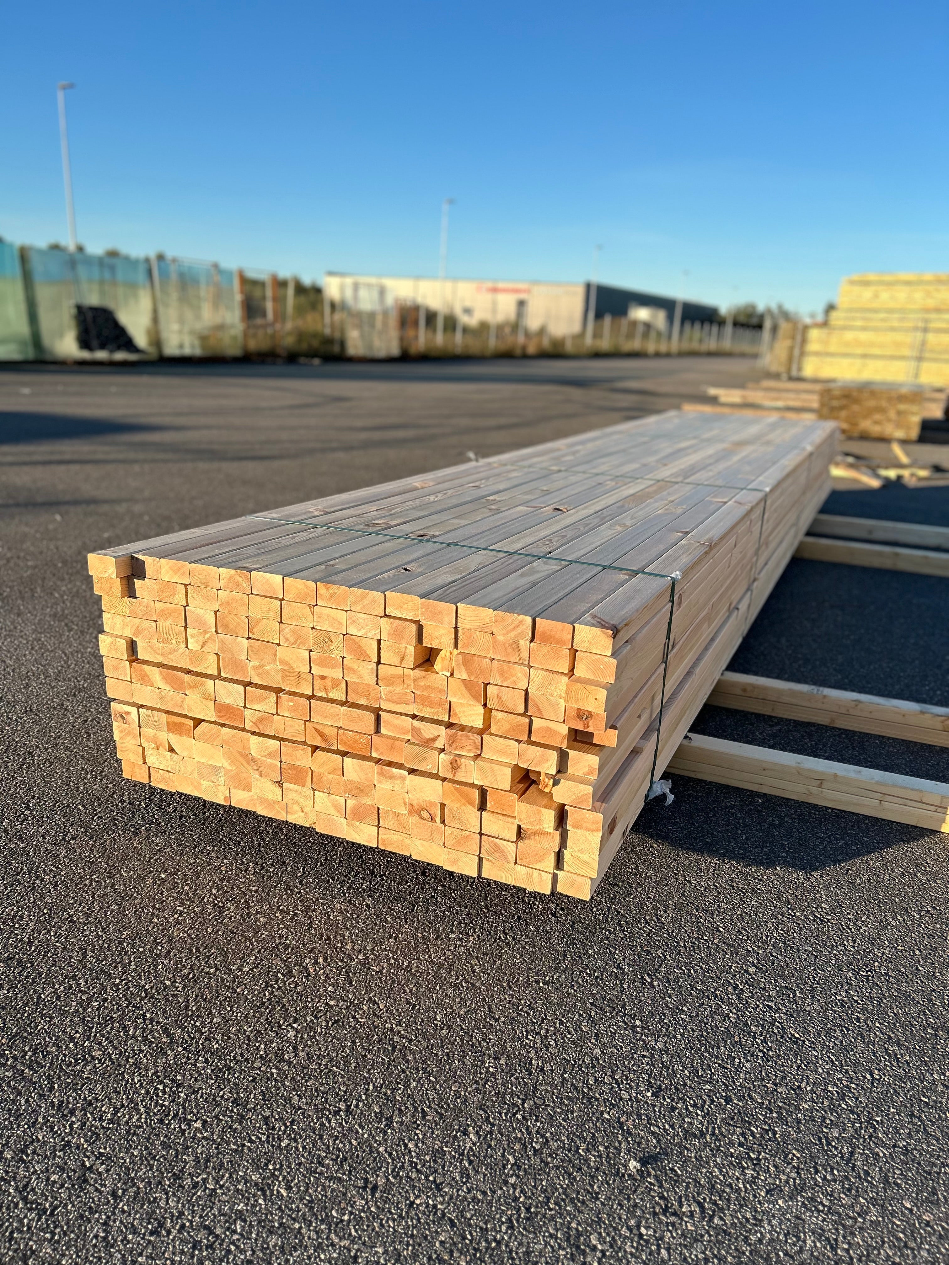 Paket Reglar 45x70 – 164 st (5,10–5,40 m, furu)