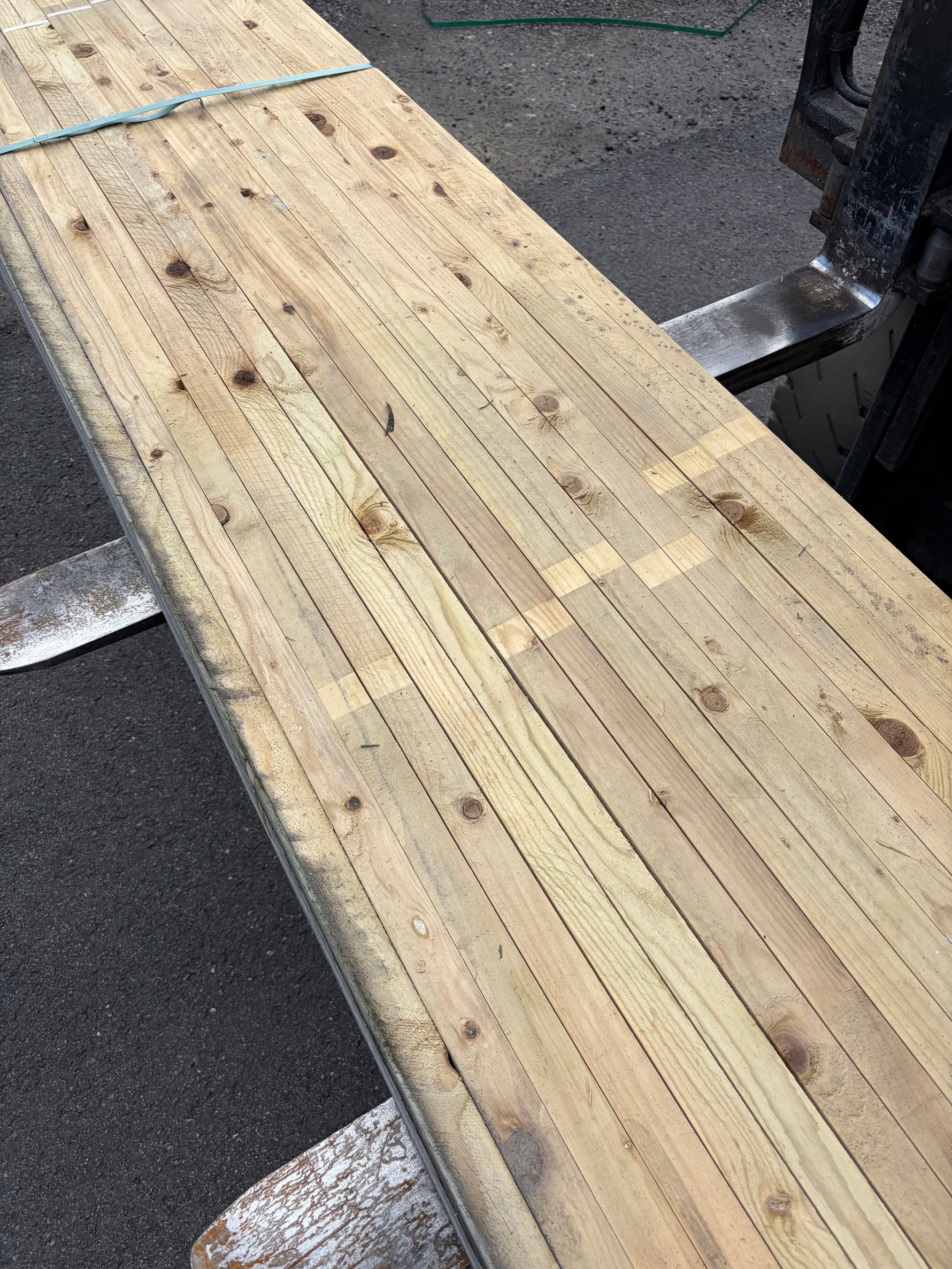 Paket Tryckimpregnerad Läkt 25x36mm, 3,6 m - 80 st