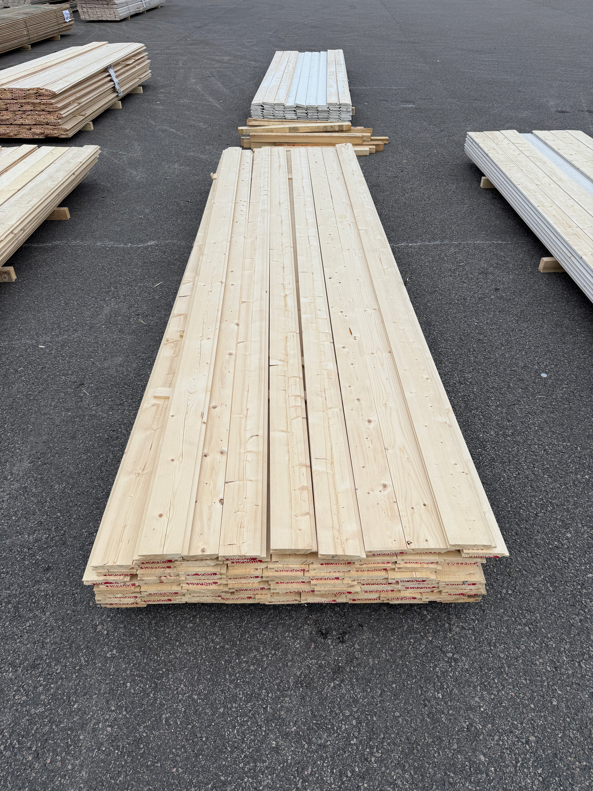 Paket Enkelfasspont 22x120mm, 82st 3,60m- Obehandlad