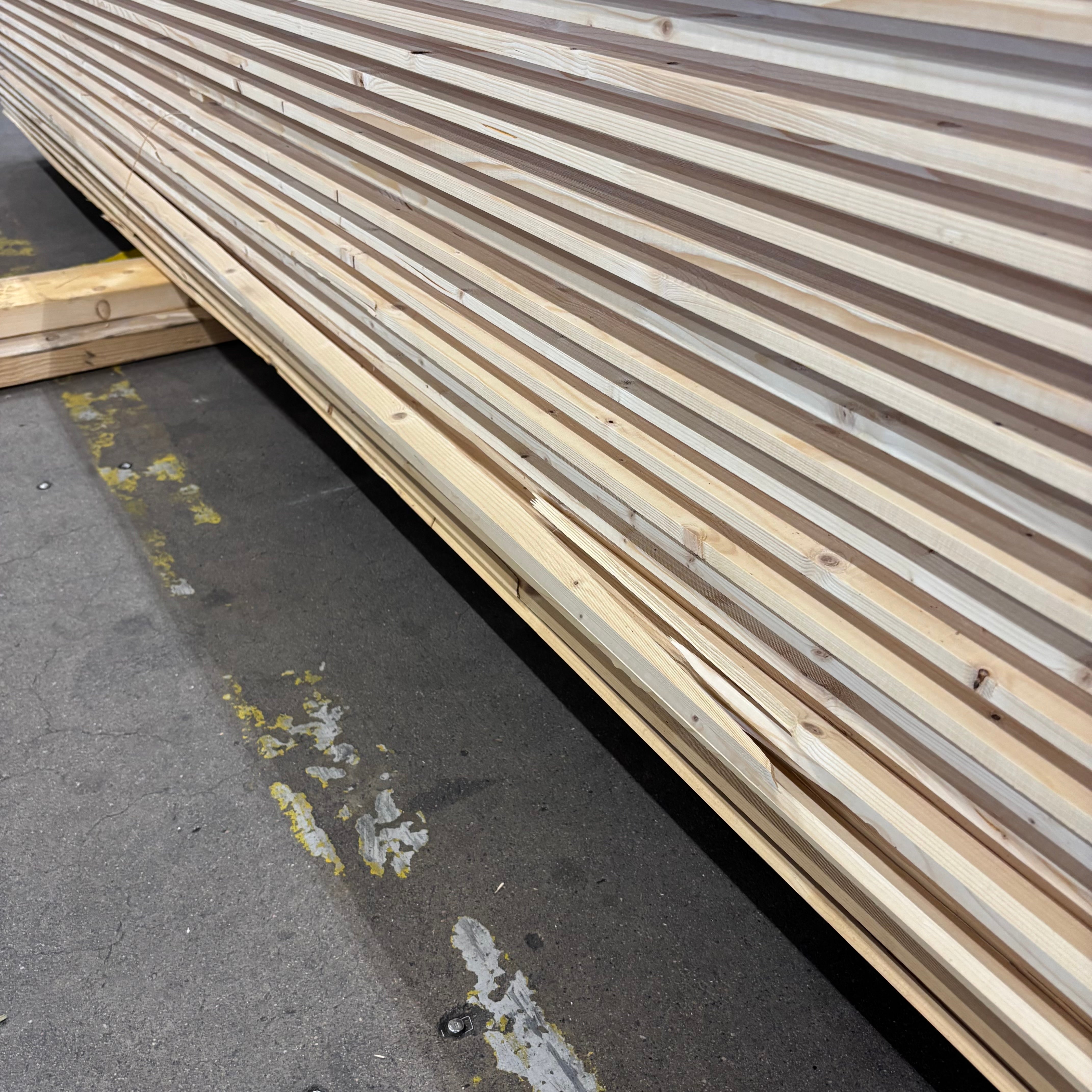 Paket Ytterpanel Dubbel Fasfals 25x225mm – 109 st