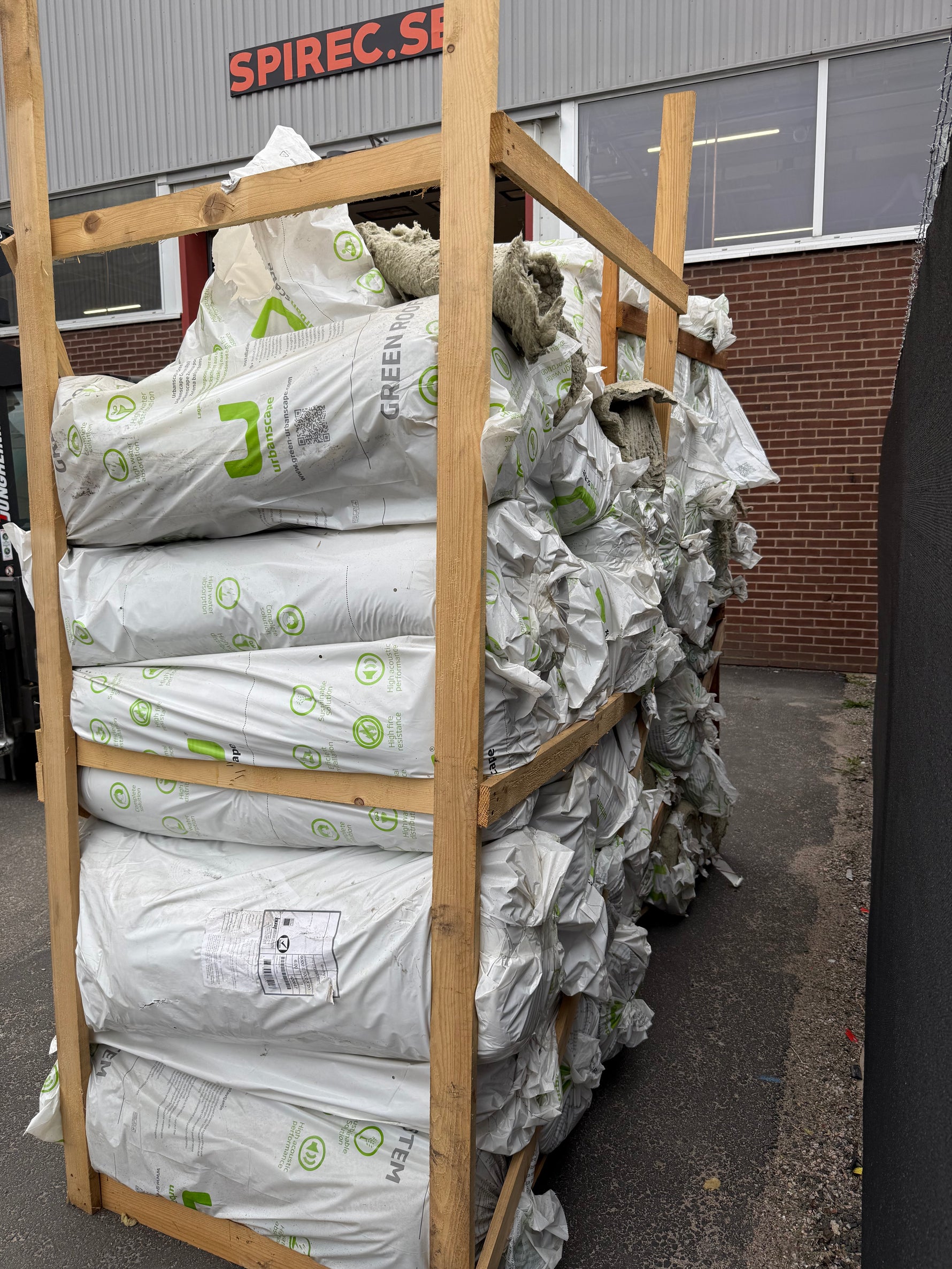 Knauf Insulation – Mineralull (HTC Green Roll) 258 kvm