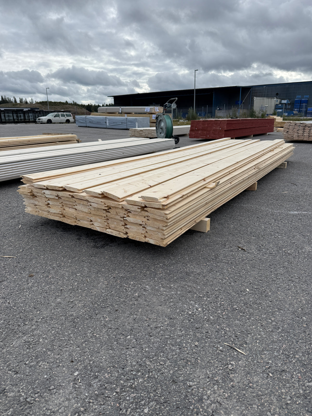 Paket Enkelfasspont 22x120mm, 82st 3,60m- Obehandlad