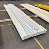 Paket Rak Falsad Spårpanel 22x120mm – 52 st (5,40 m, furu, vitmålad)