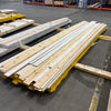 Paket Spårpanel 13x120mm – 135 st (4,40 m, furu, vitlasyr + lack)